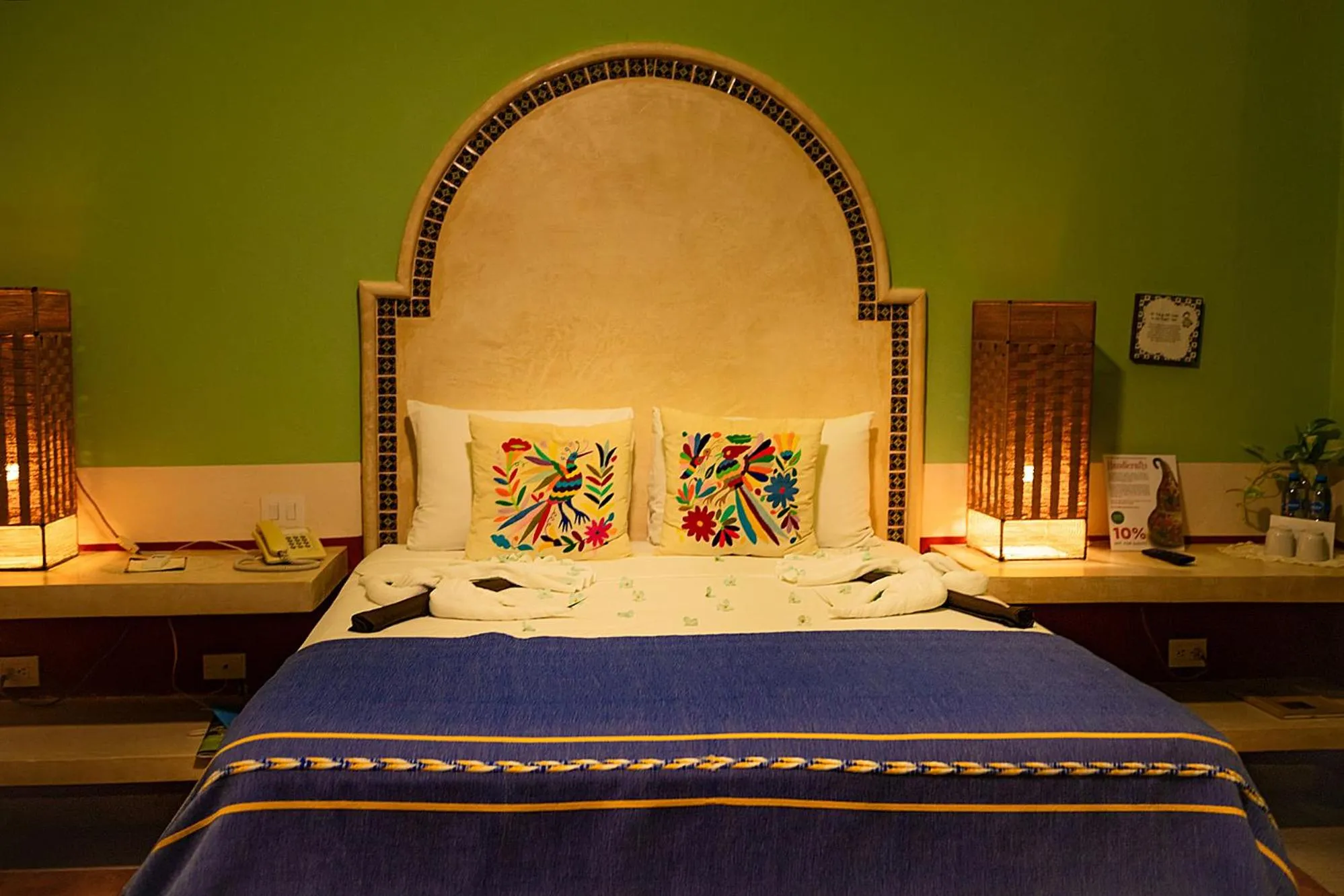 Bed in Hotel Boutique Casa San Angel