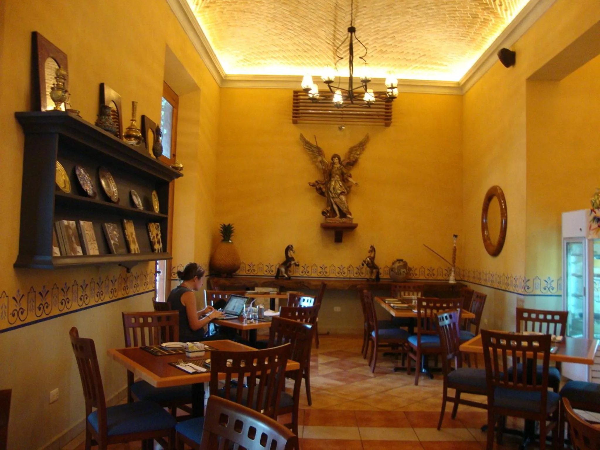 Restaurant/places to eat in Hotel Boutique Casa San Angel