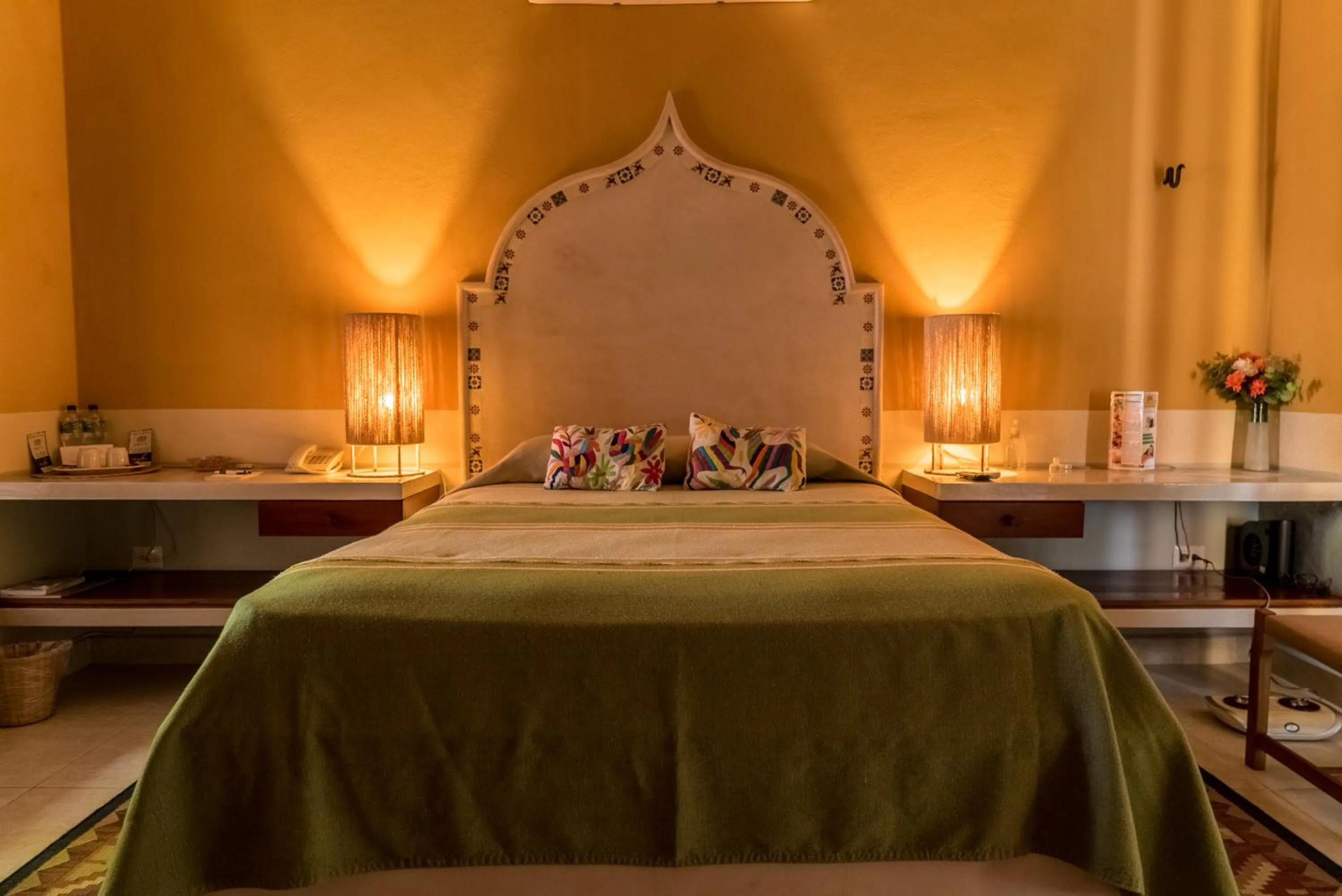 Bed in Hotel Boutique Casa San Angel