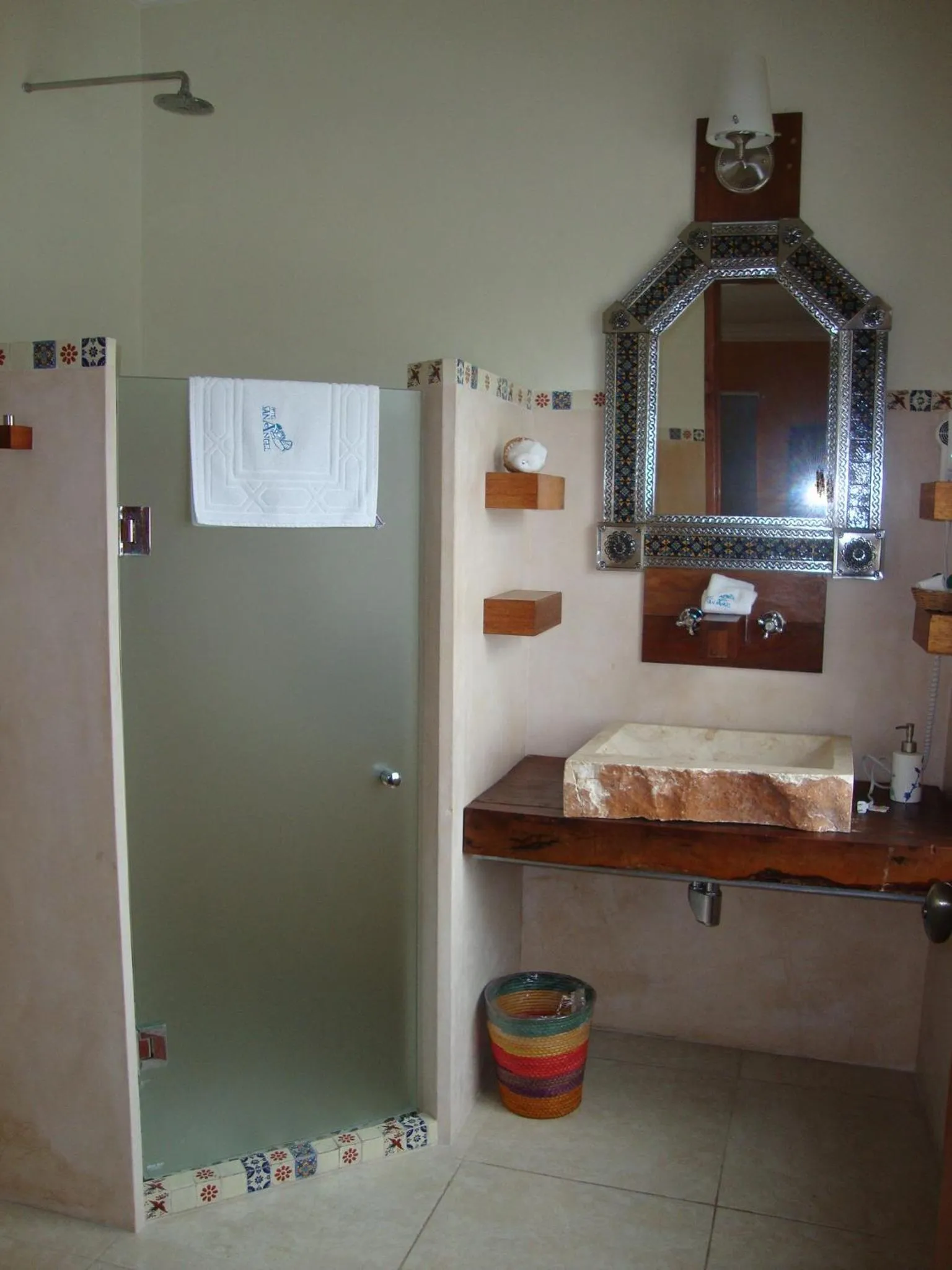 Bathroom in Hotel Boutique Casa San Angel