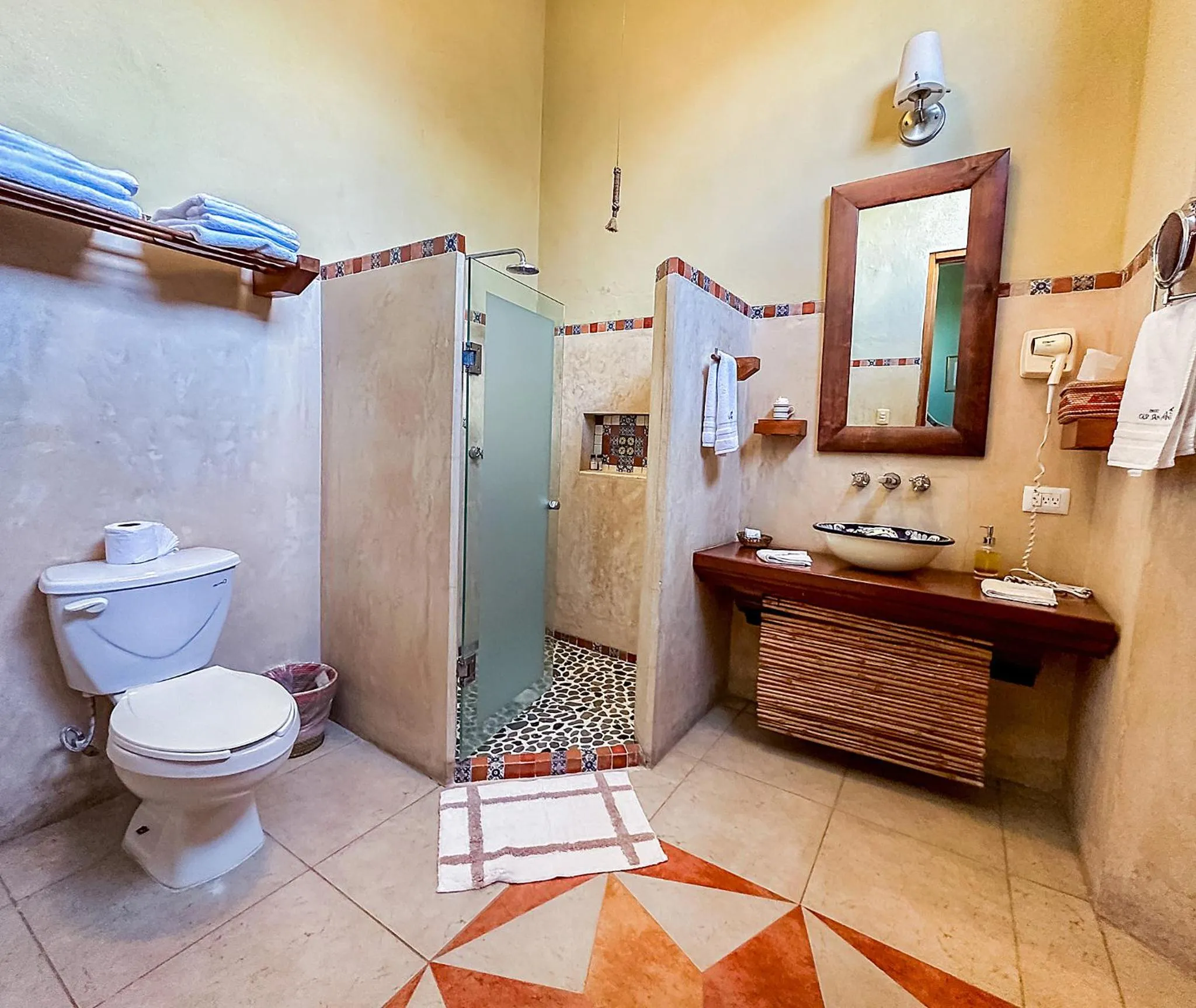 Bathroom in Hotel Boutique Casa San Angel