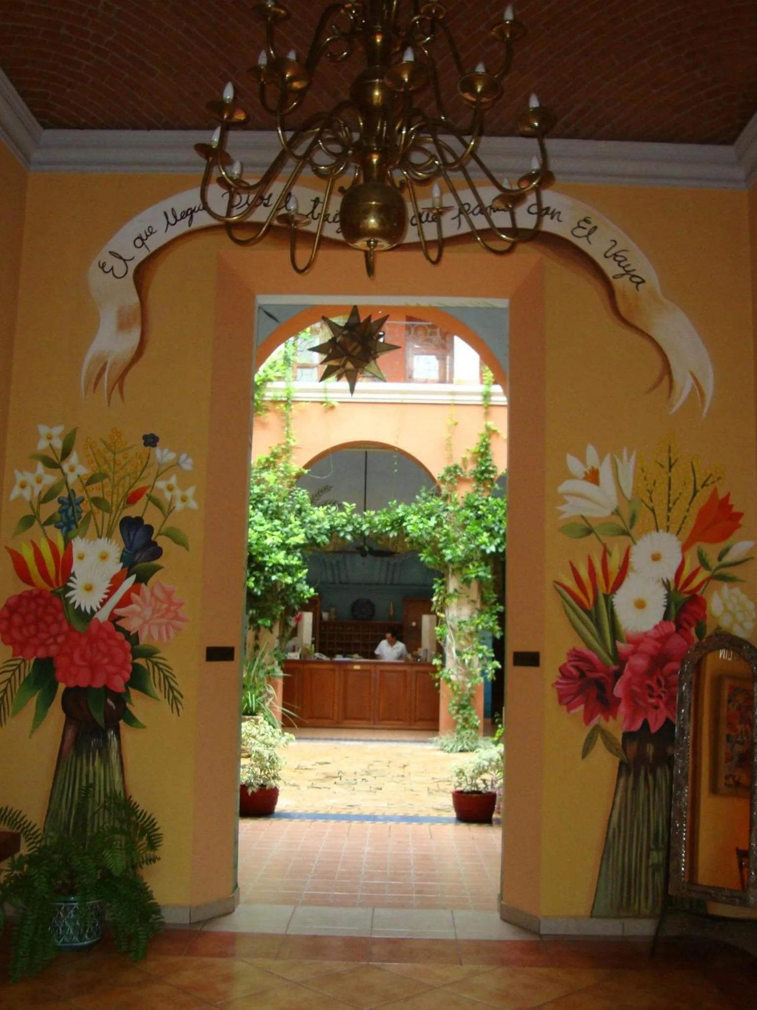 Lobby or reception in Hotel Boutique Casa San Angel
