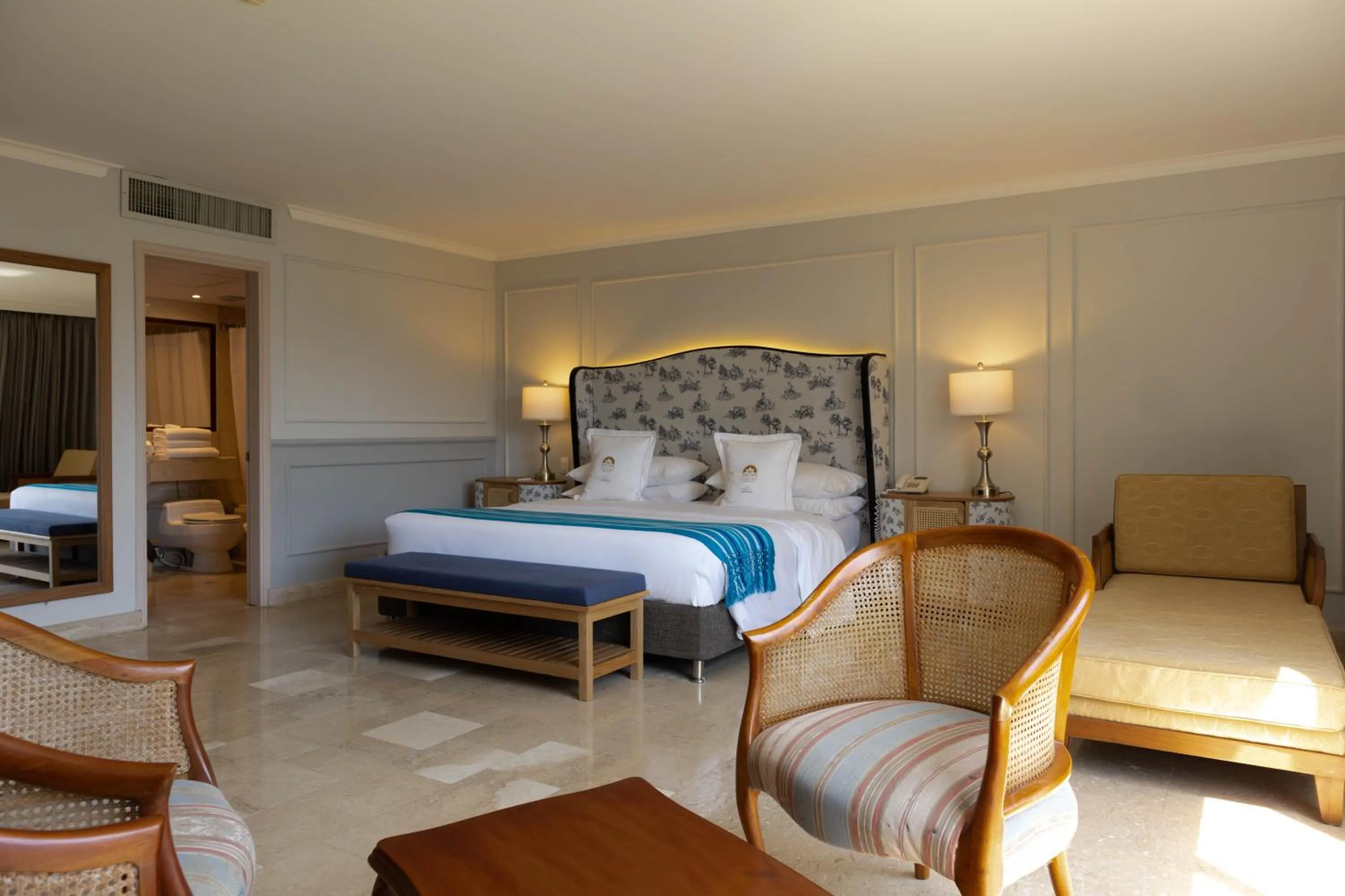 Decorative detail, Bed in Hotel Caribe by Faranda Grand, a member of Radisson Individuals