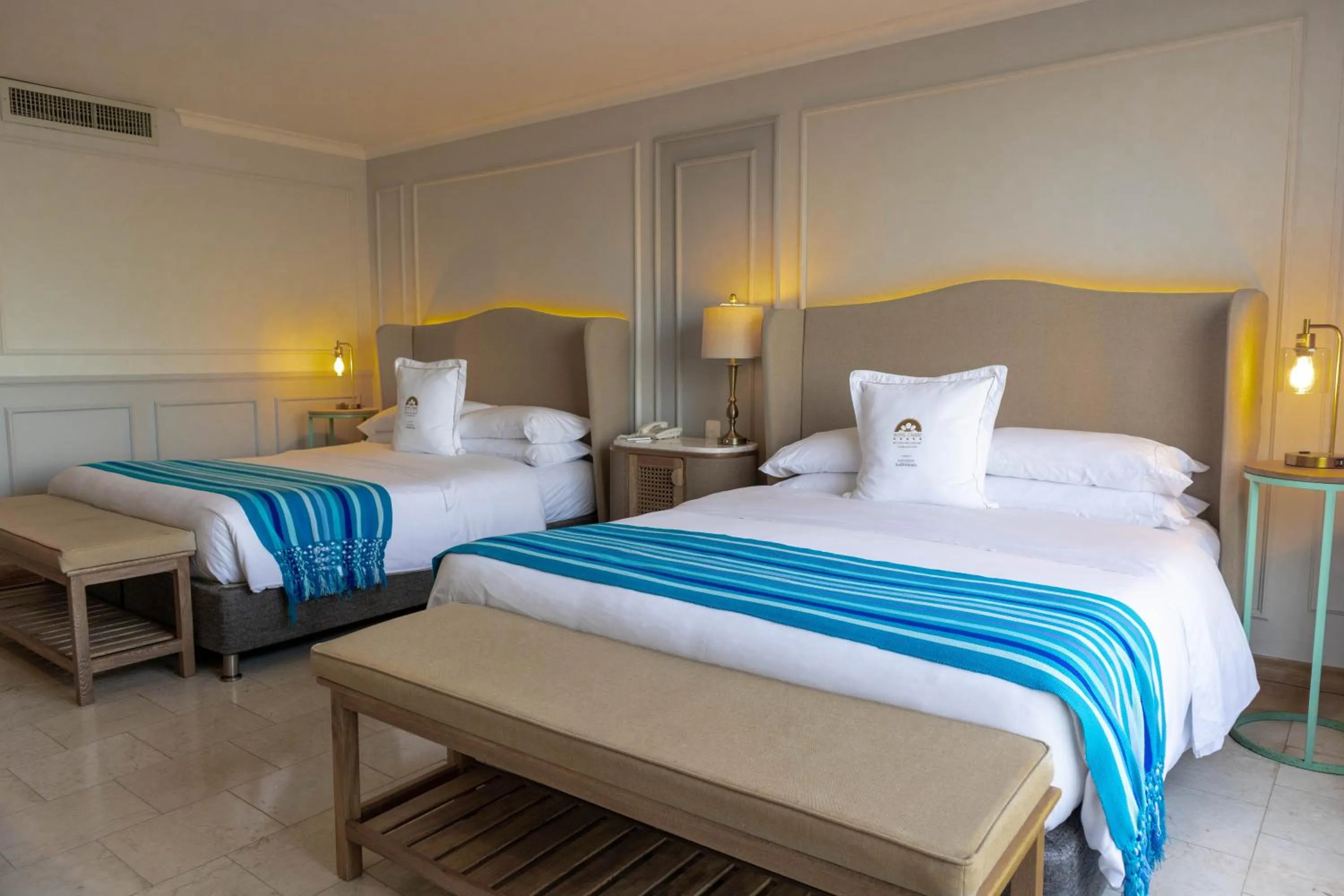 Decorative detail, Bed in Hotel Caribe by Faranda Grand, a member of Radisson Individuals