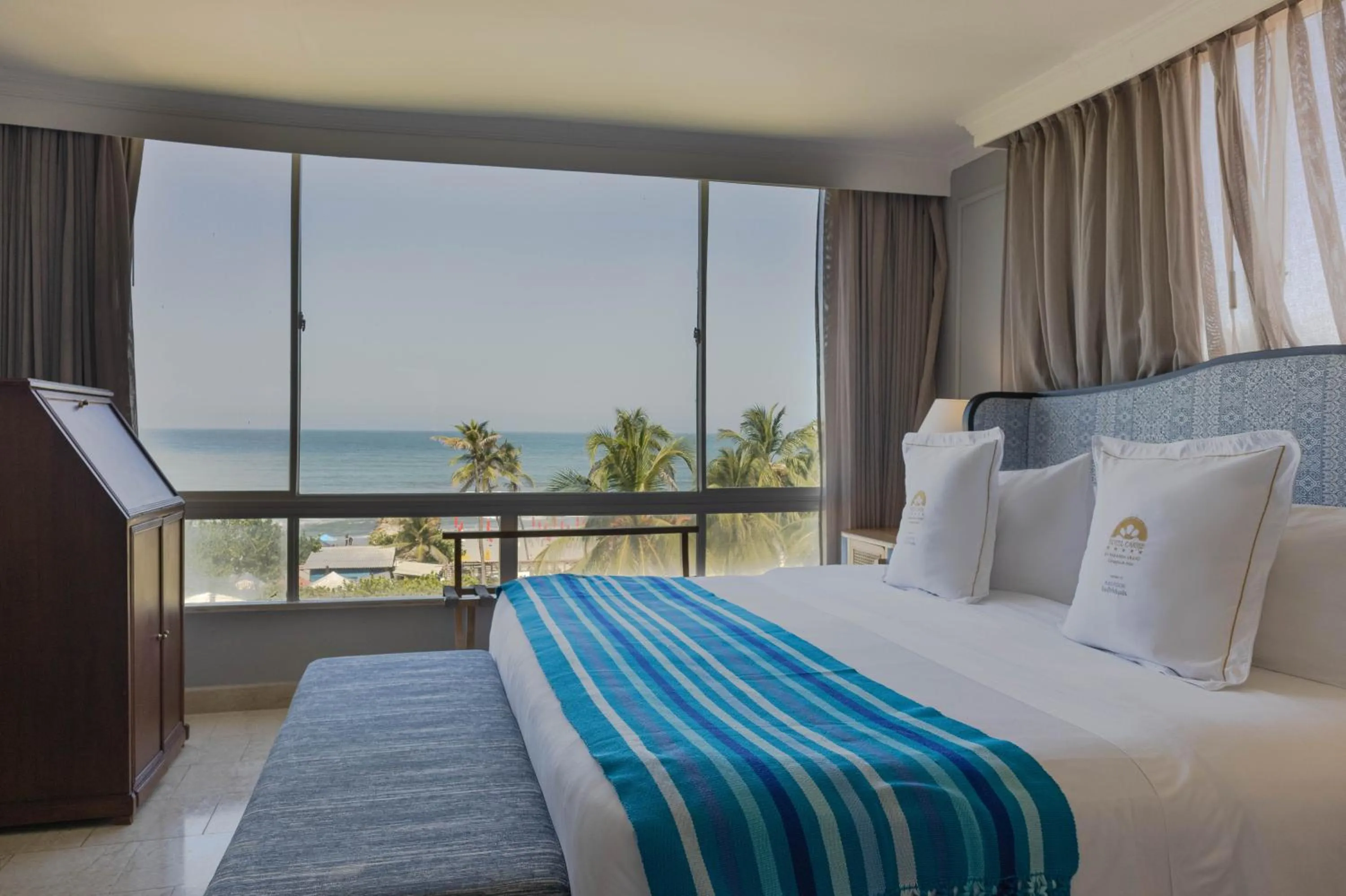 View (from property/room), Bed in Hotel Caribe by Faranda Grand, a member of Radisson Individuals