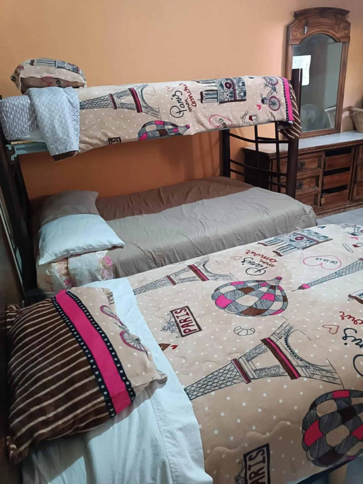 Bed in Hospedaje Barato Mi Casita de Colores