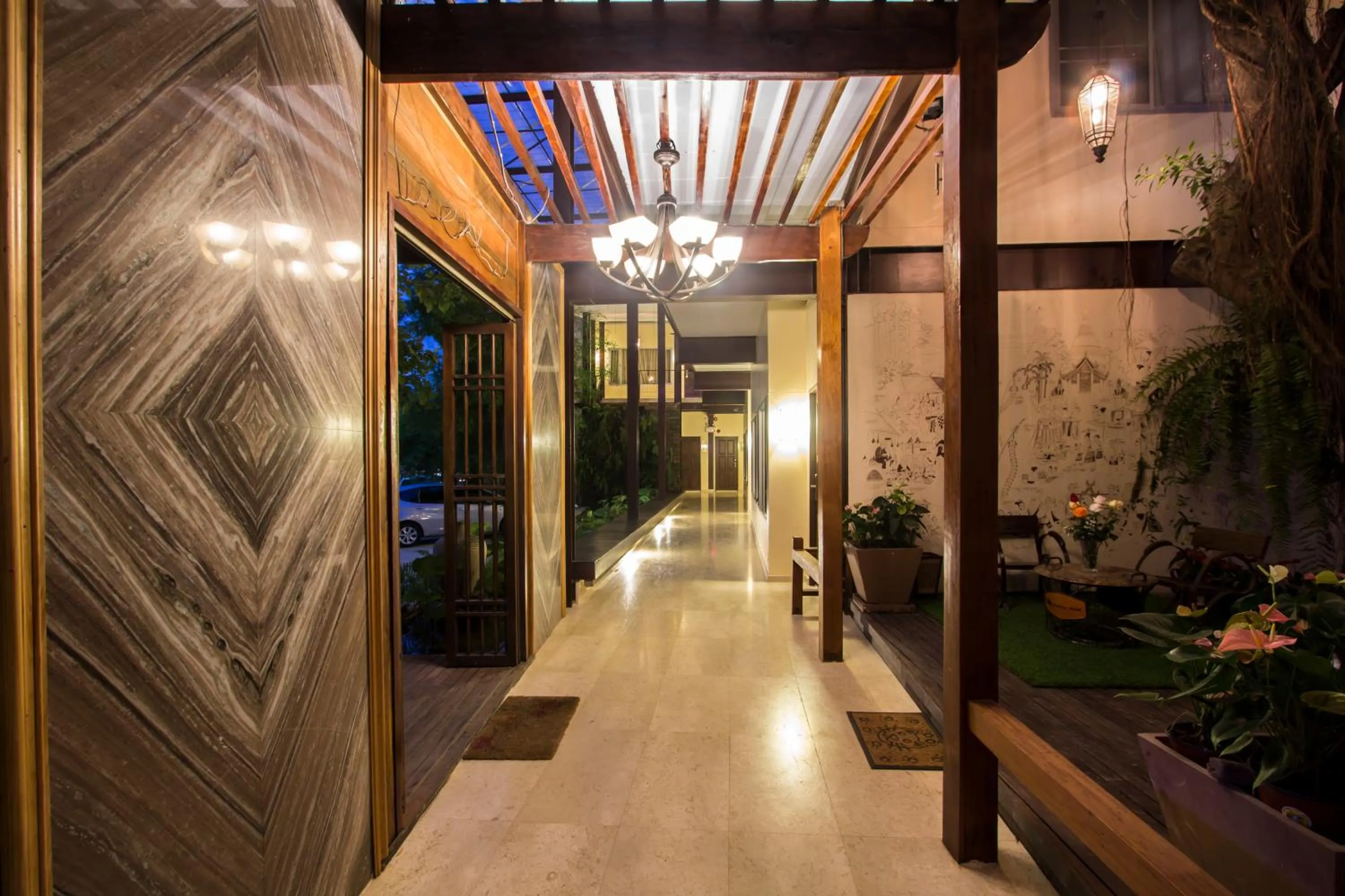 Facade/entrance in 3B Boutique Hotel