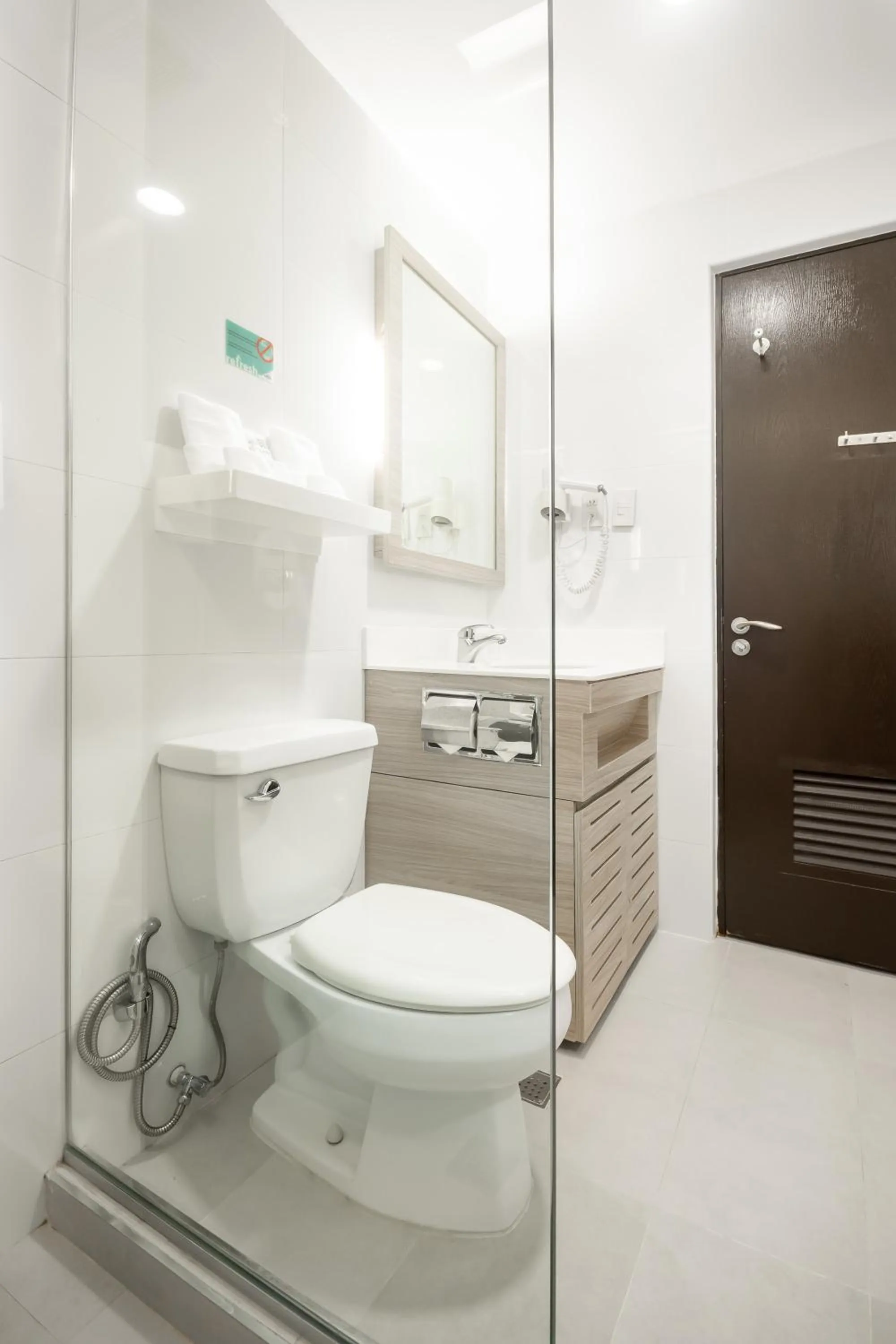Toilet in Microtel by Wyndham Mall of Asia