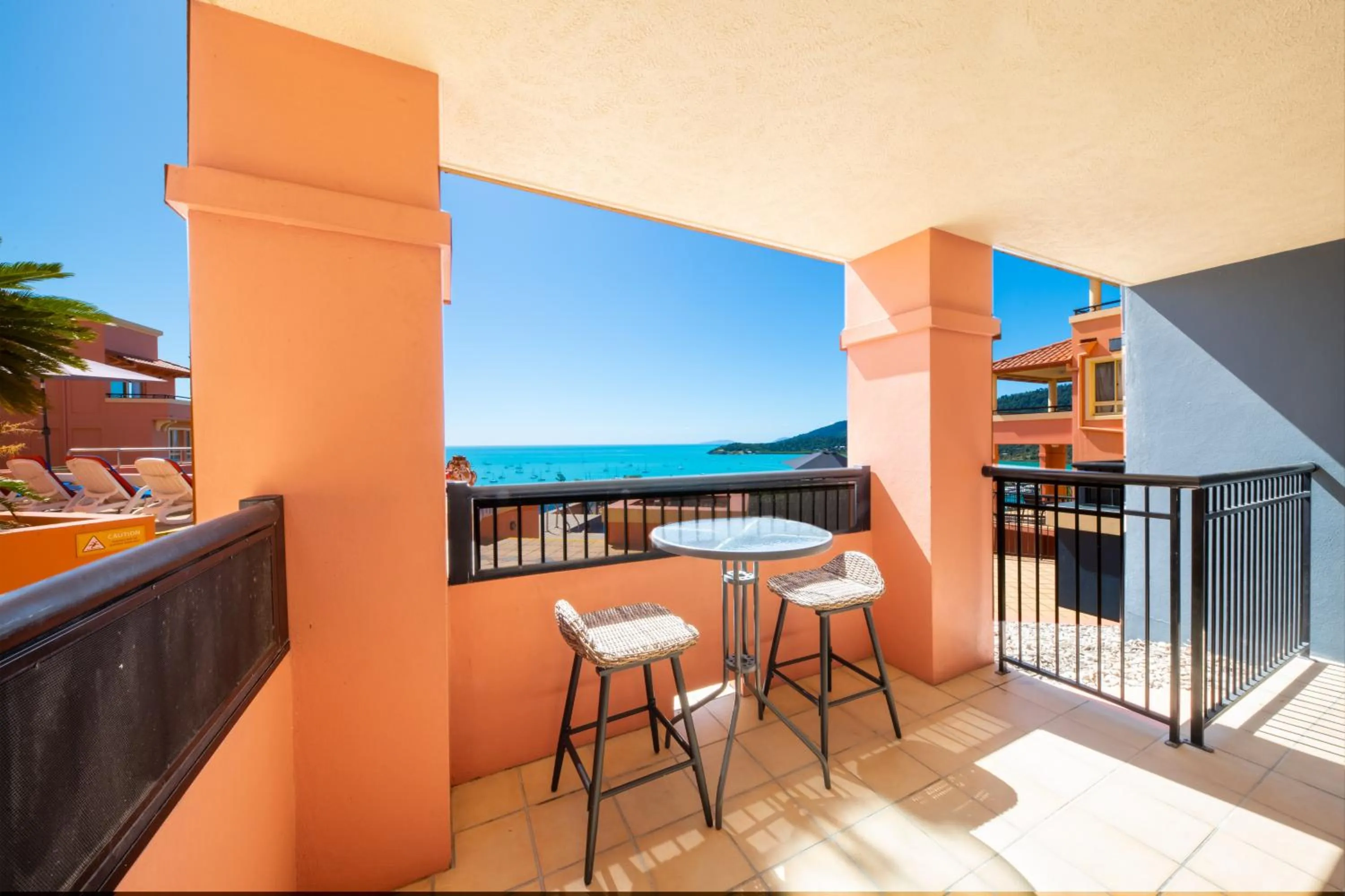 Balcony/Terrace in Martinique Whitsunday Resort