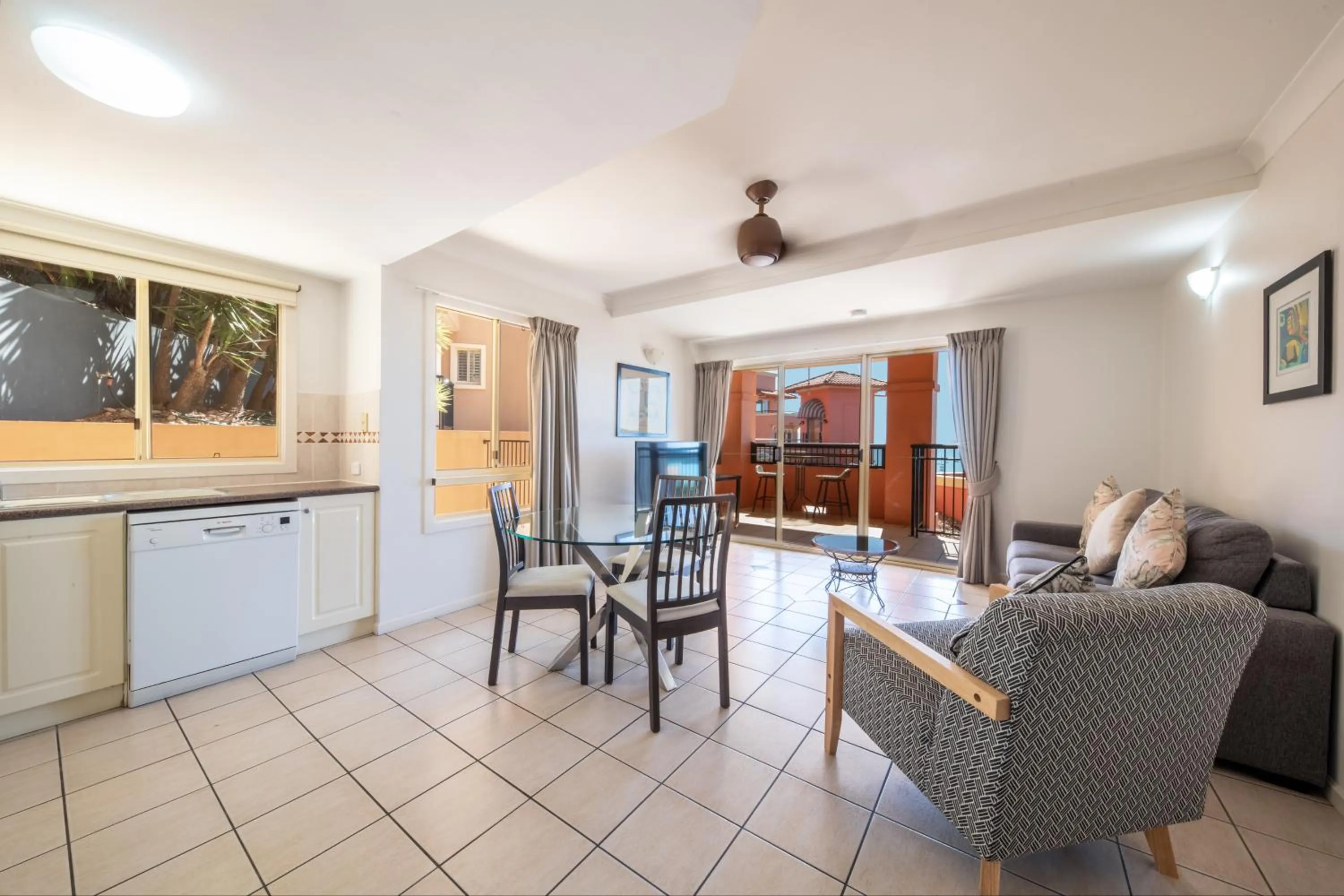Living room in Martinique Whitsunday Resort