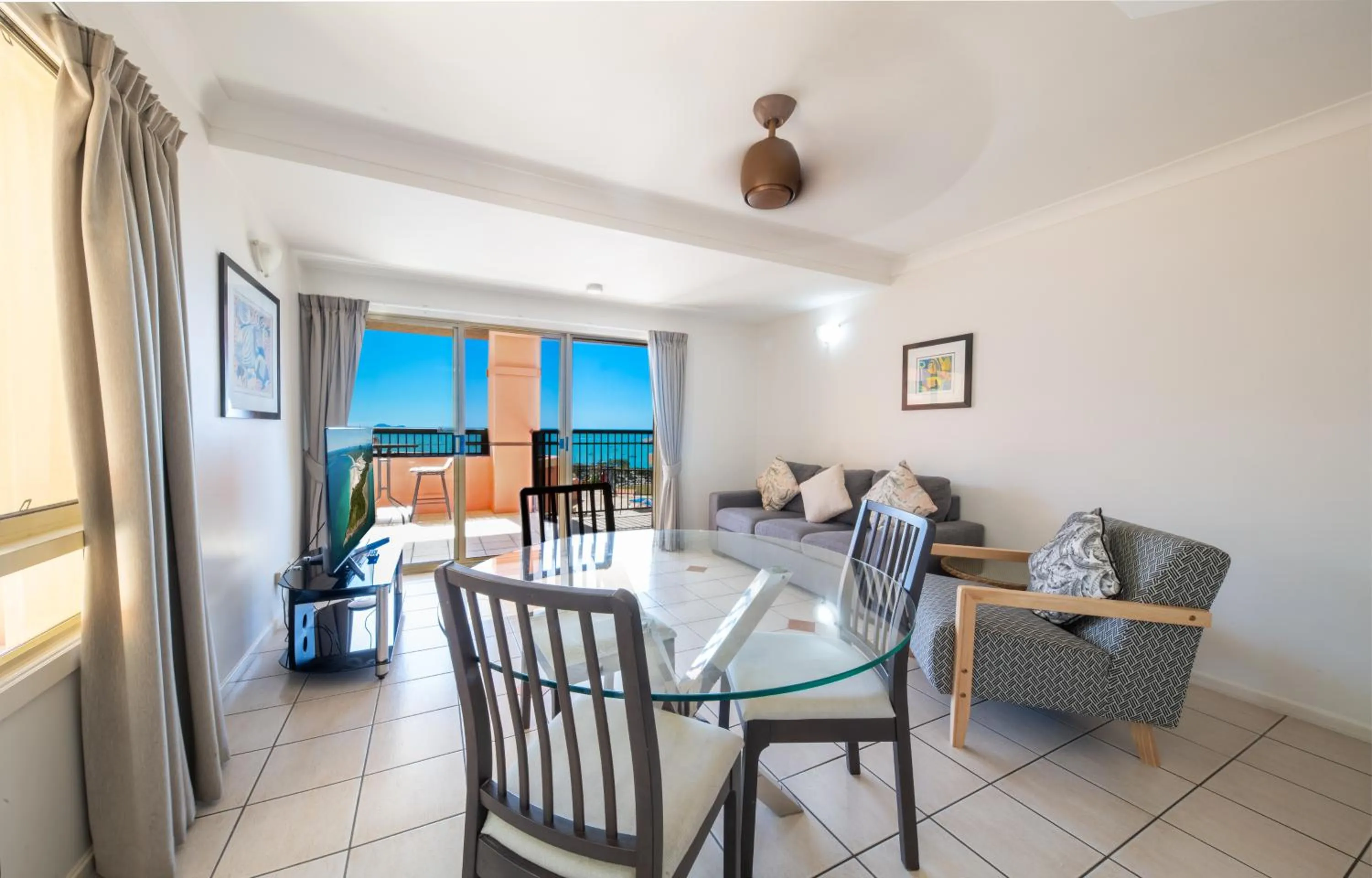 Living room in Martinique Whitsunday Resort
