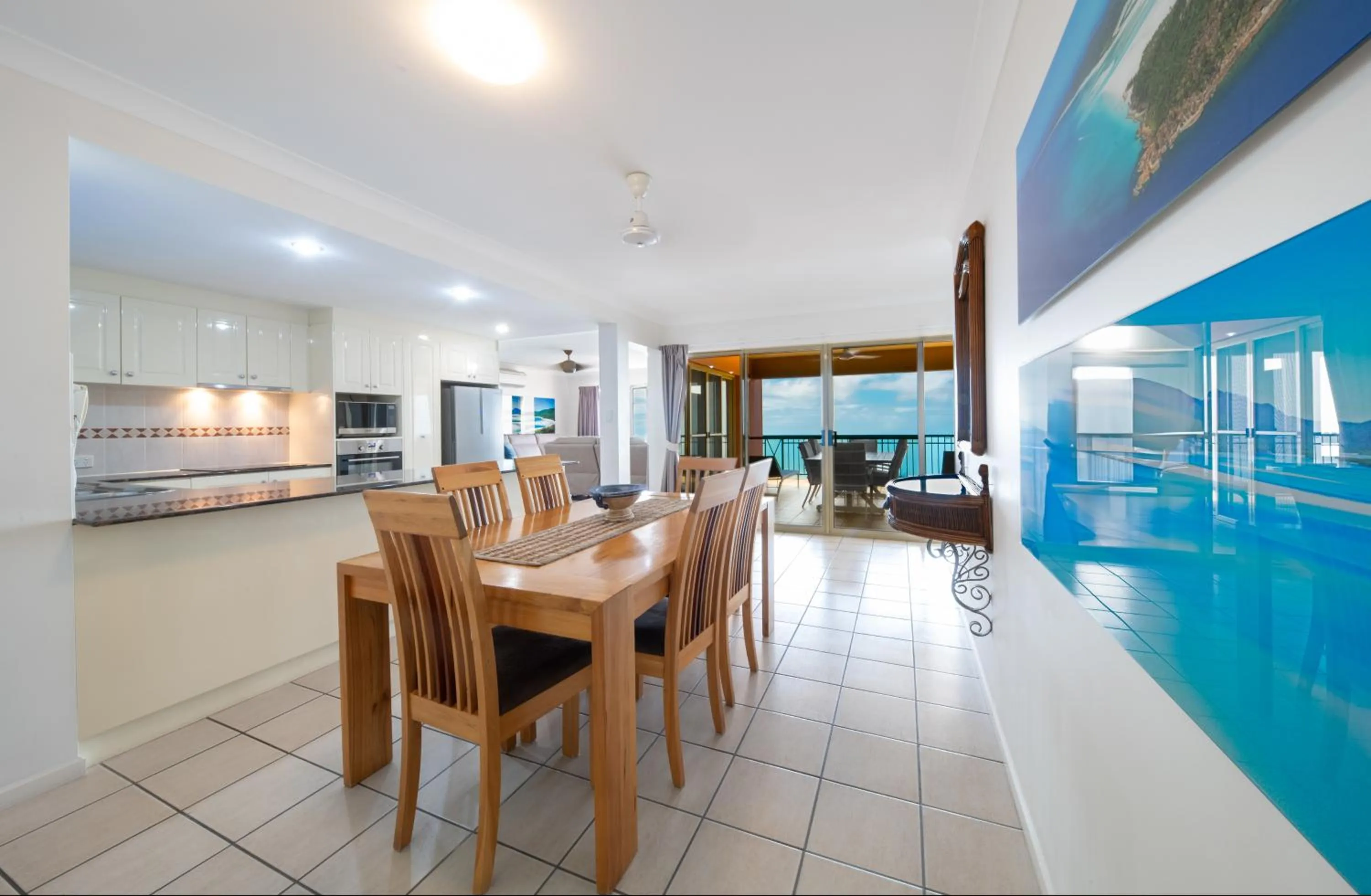 kitchen in Martinique Whitsunday Resort