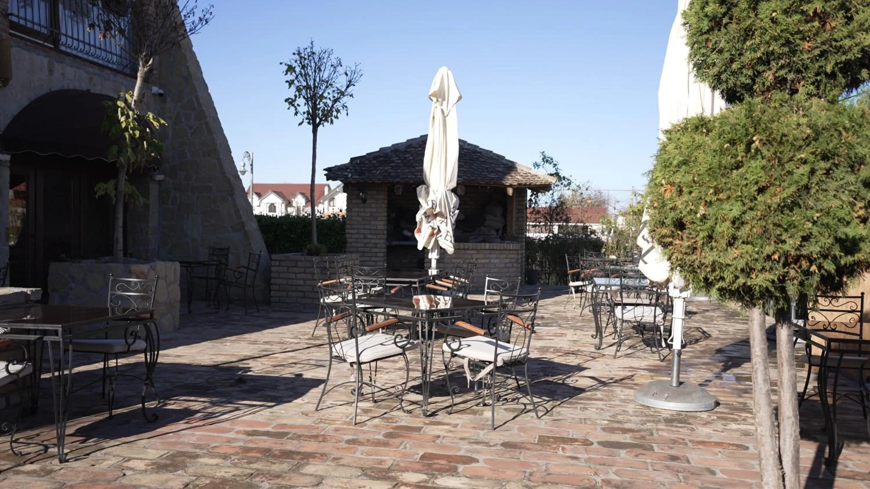 Garden in Garni Hotel Chicha - Winery ŠKRBIĆ