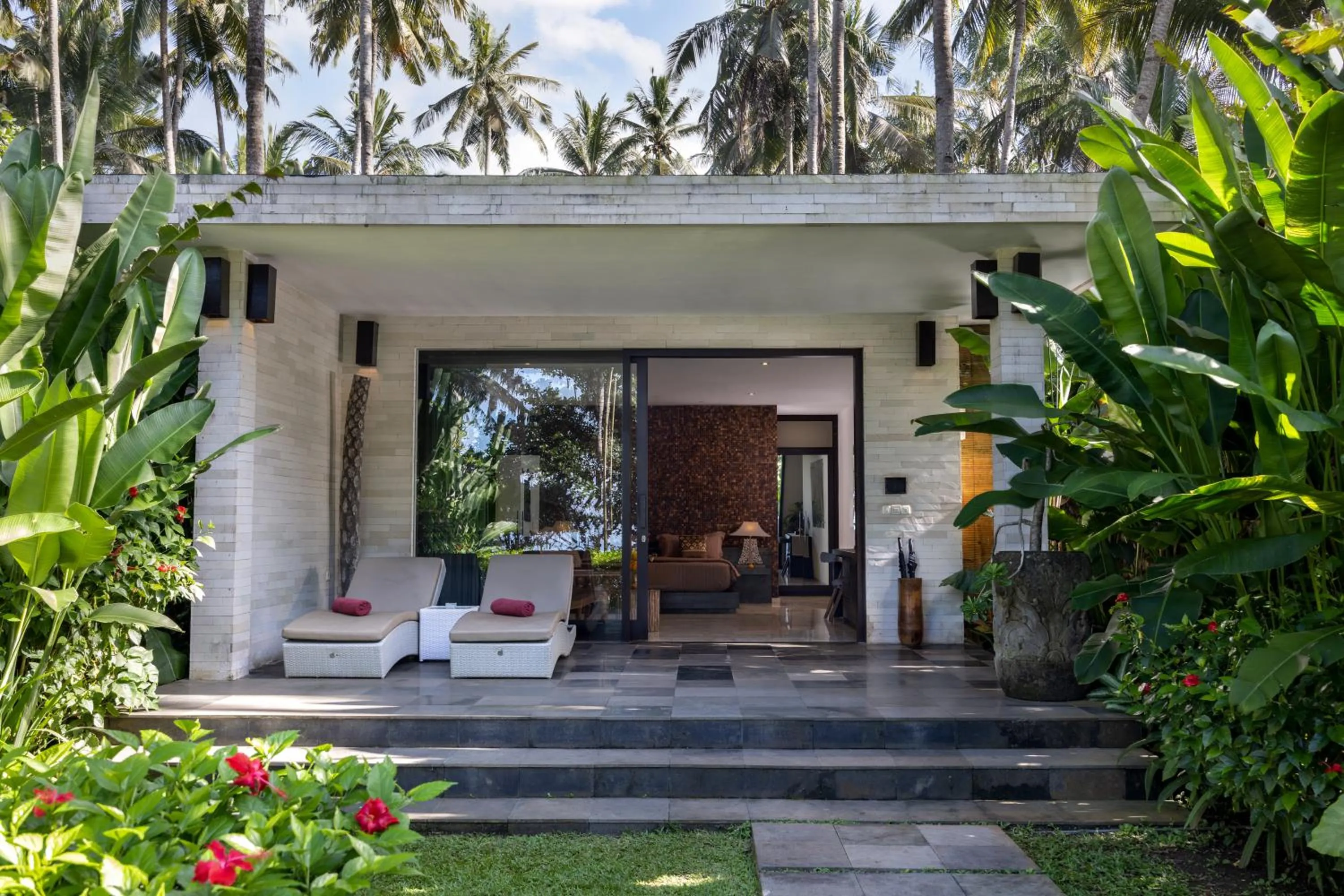 Garden view in Kelapa Retreat & Spa