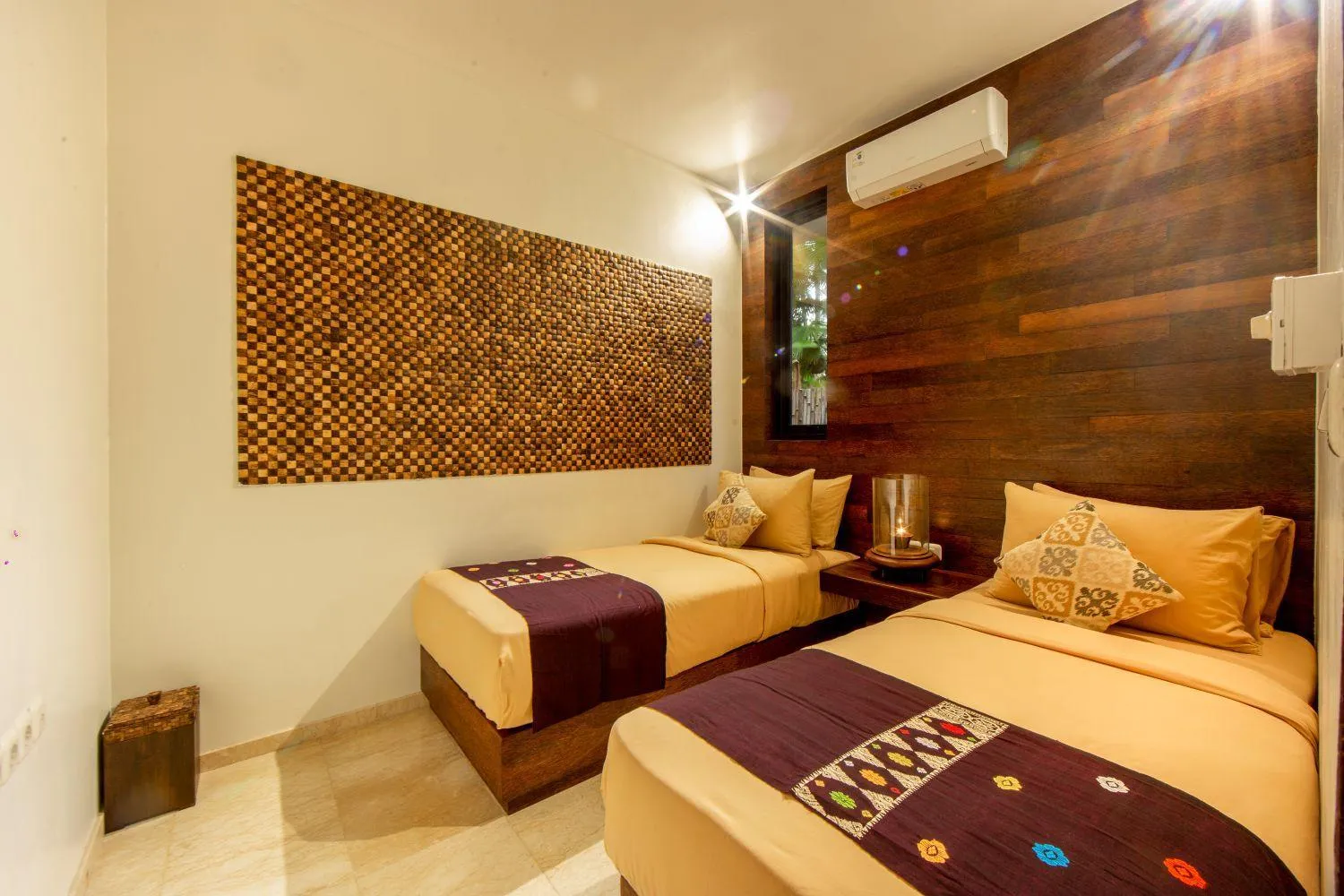 Bed in Kelapa Retreat & Spa