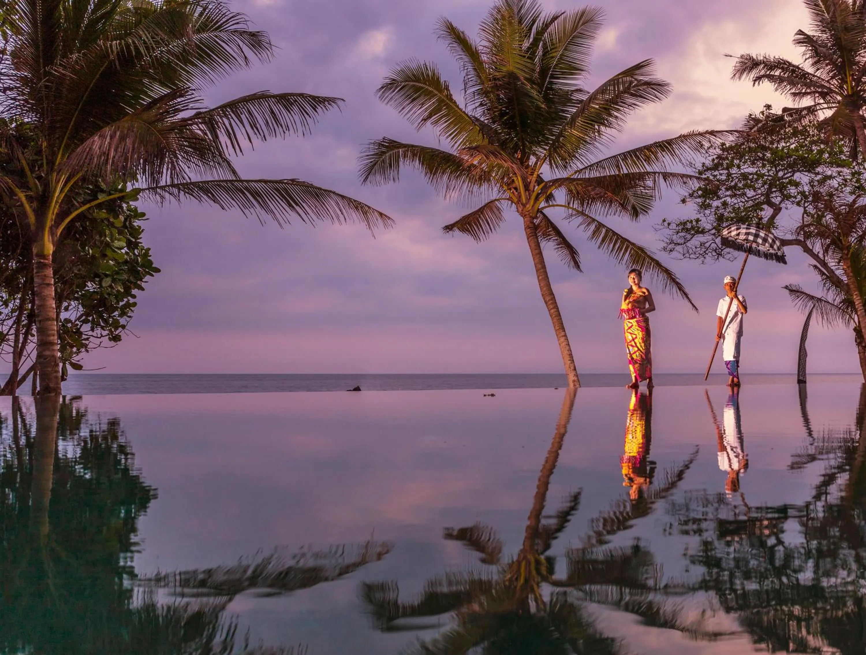 Swimming pool in Kelapa Retreat & Spa