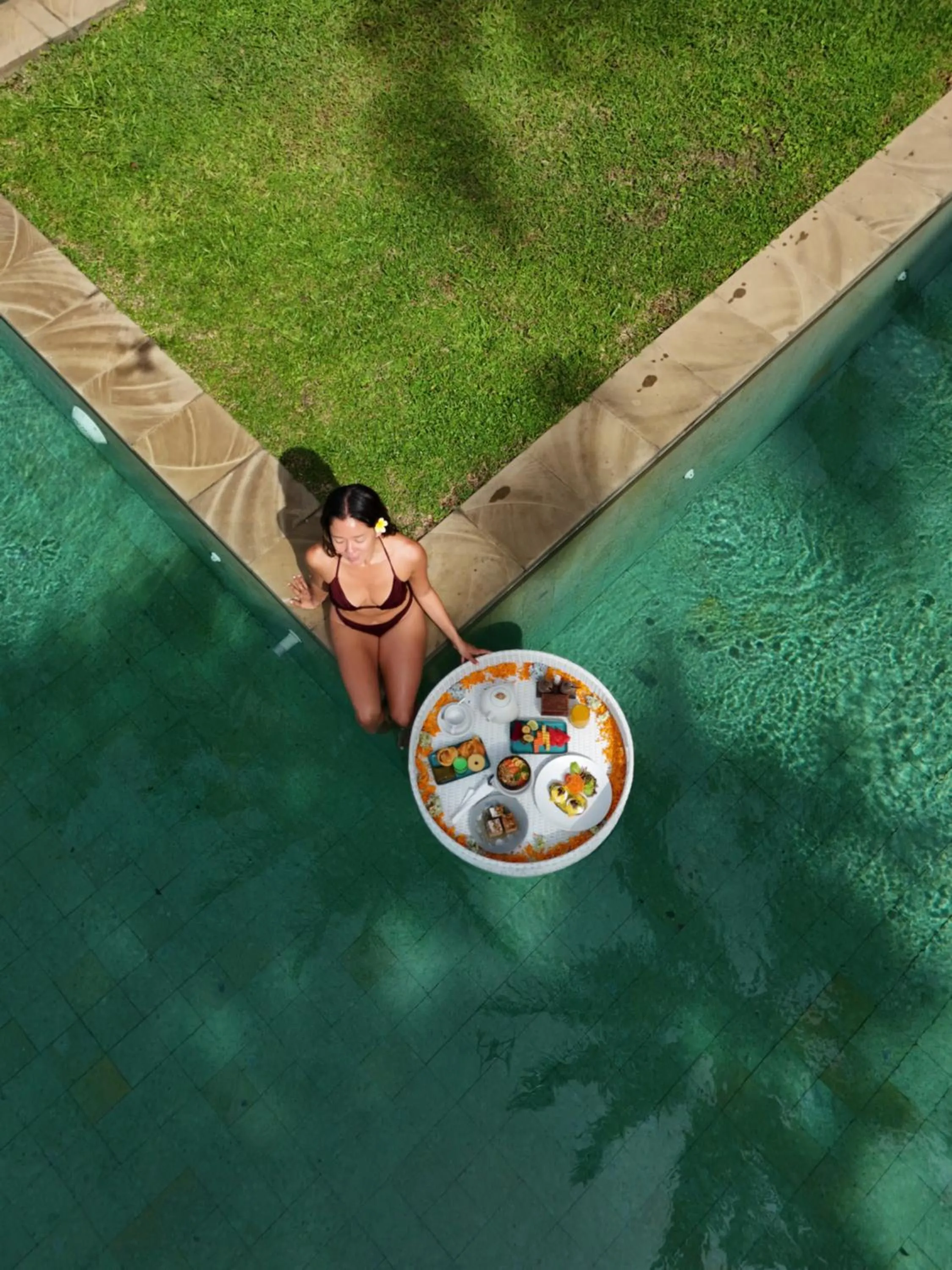 Swimming pool in Kelapa Retreat & Spa