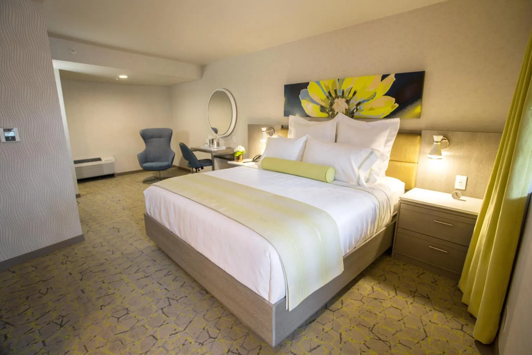 Bed in The Fredonia Hotel