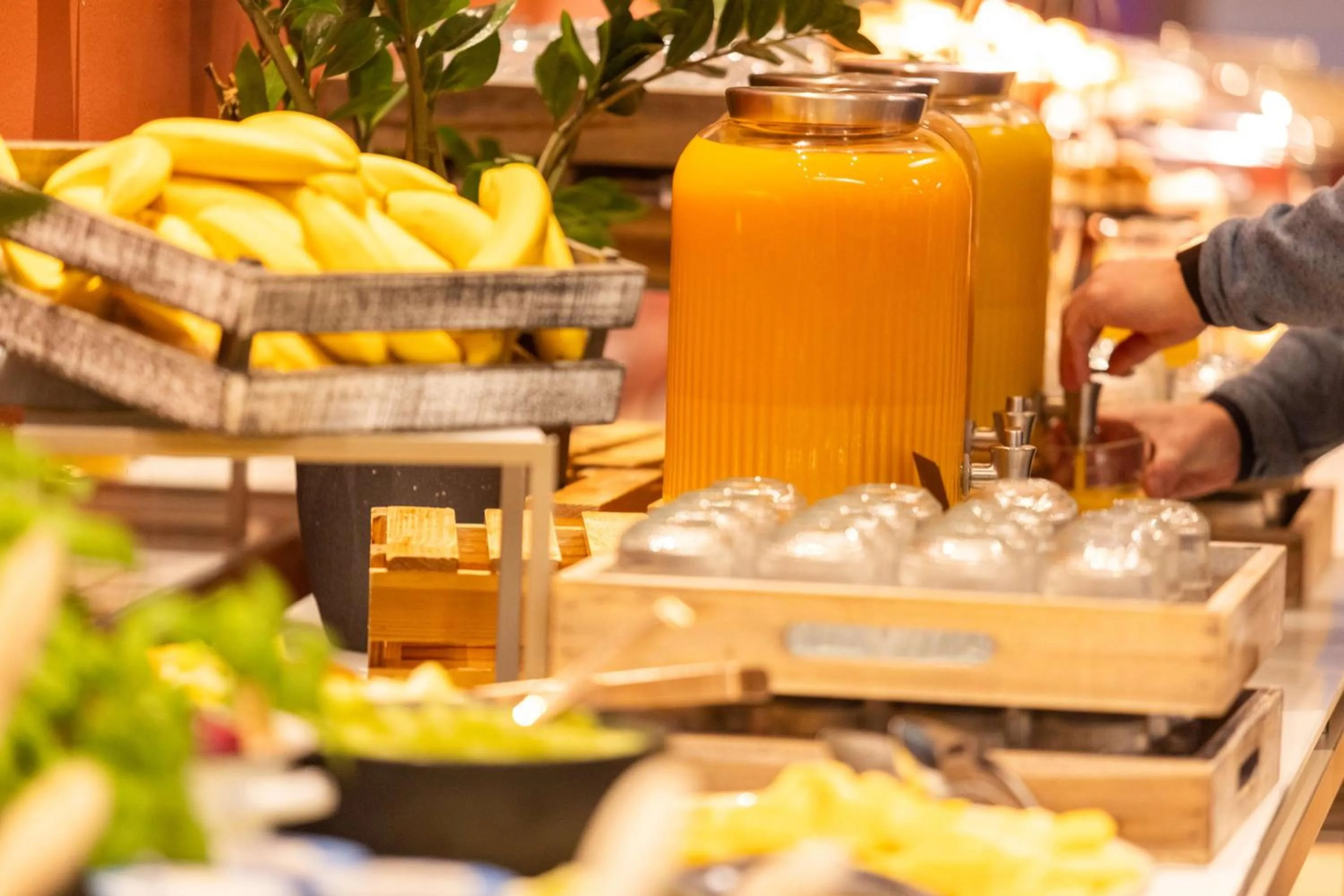 Breakfast in Radisson Blu Hotel, Hamburg