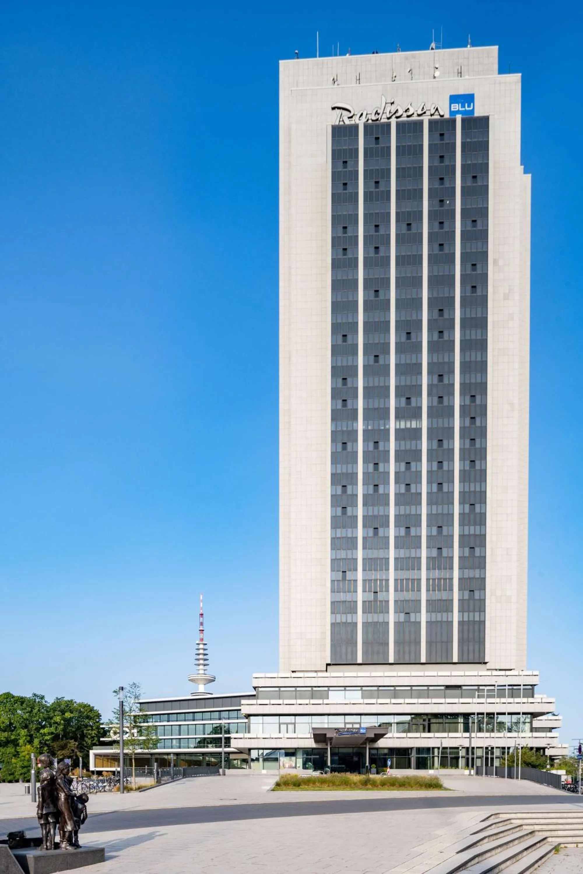 Property building in Radisson Blu Hotel, Hamburg