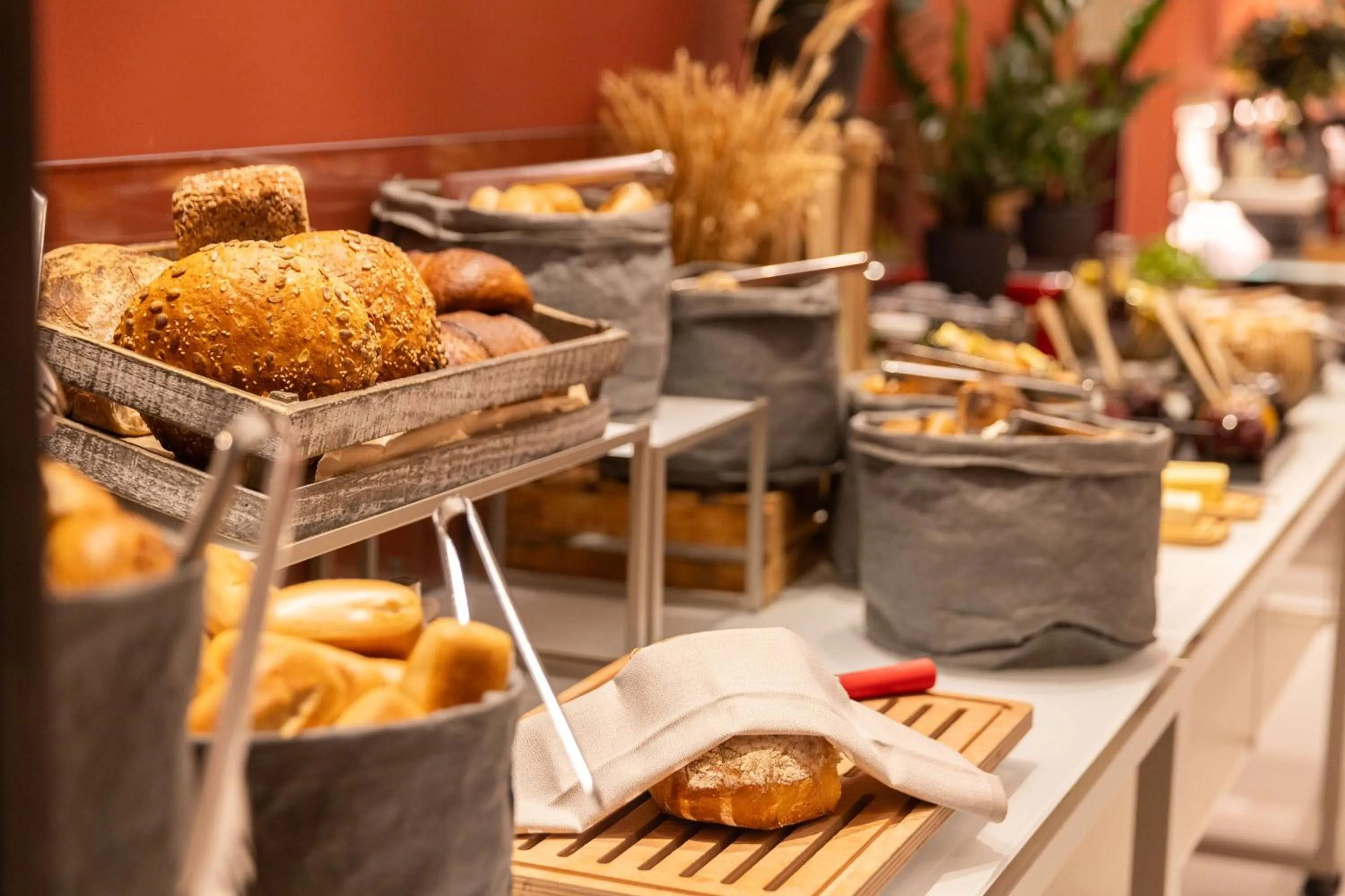 Breakfast in Radisson Blu Hotel, Hamburg