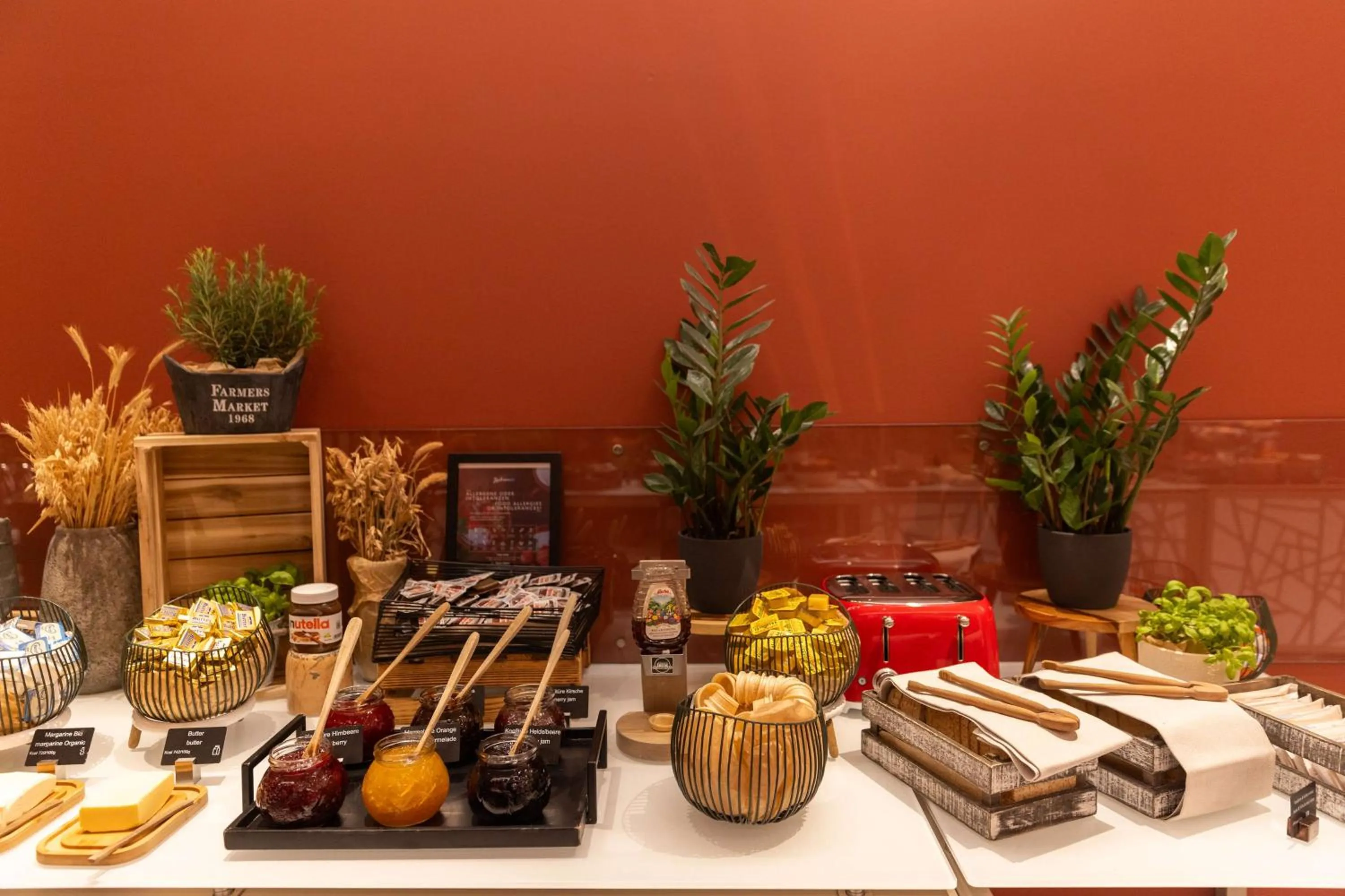 Breakfast in Radisson Blu Hotel, Hamburg