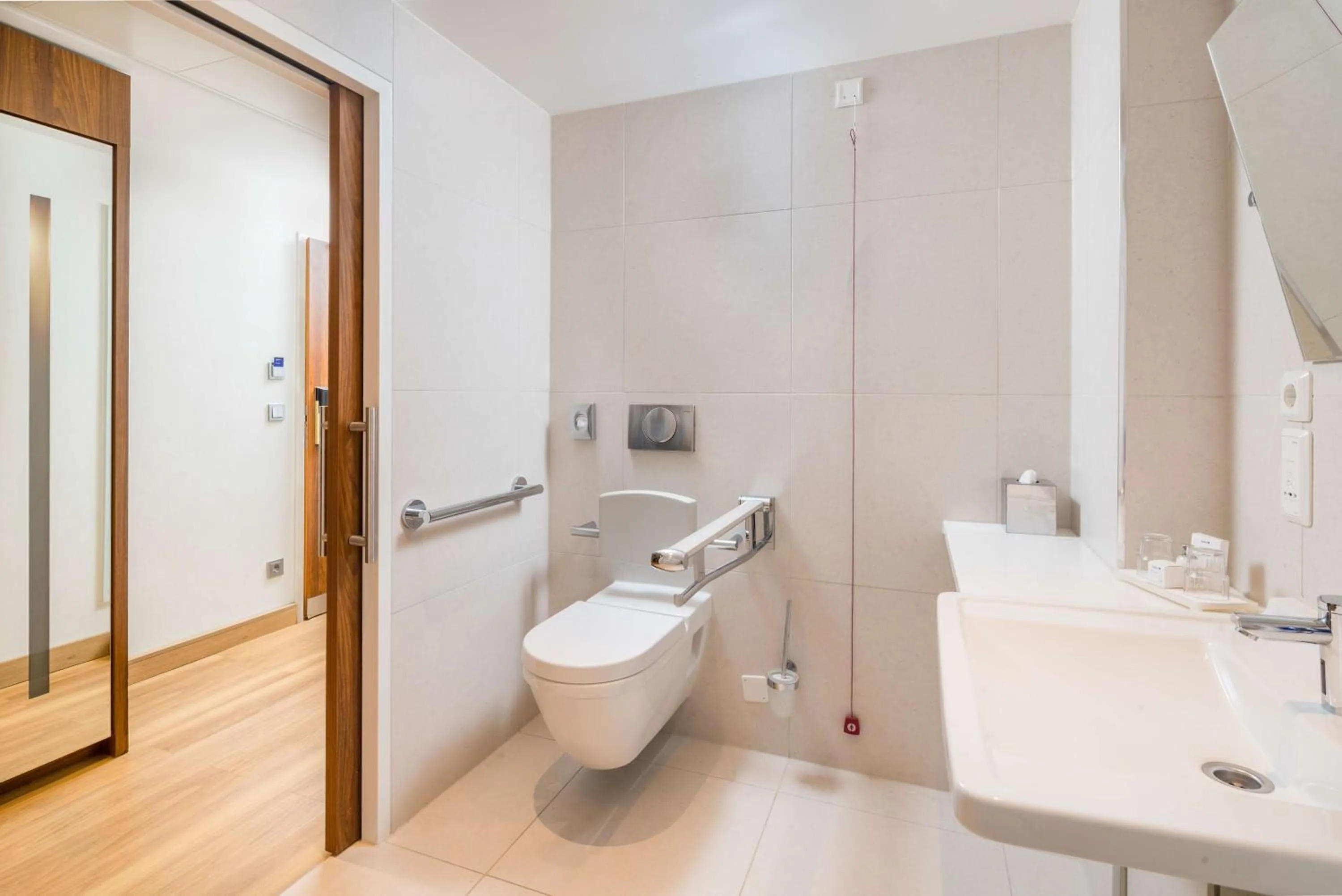 Bathroom in Radisson Blu Hotel, Hamburg