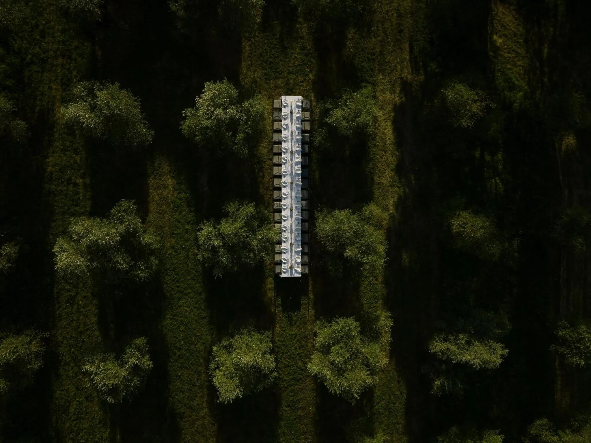 Bird's eye view in COMO Castello Del Nero