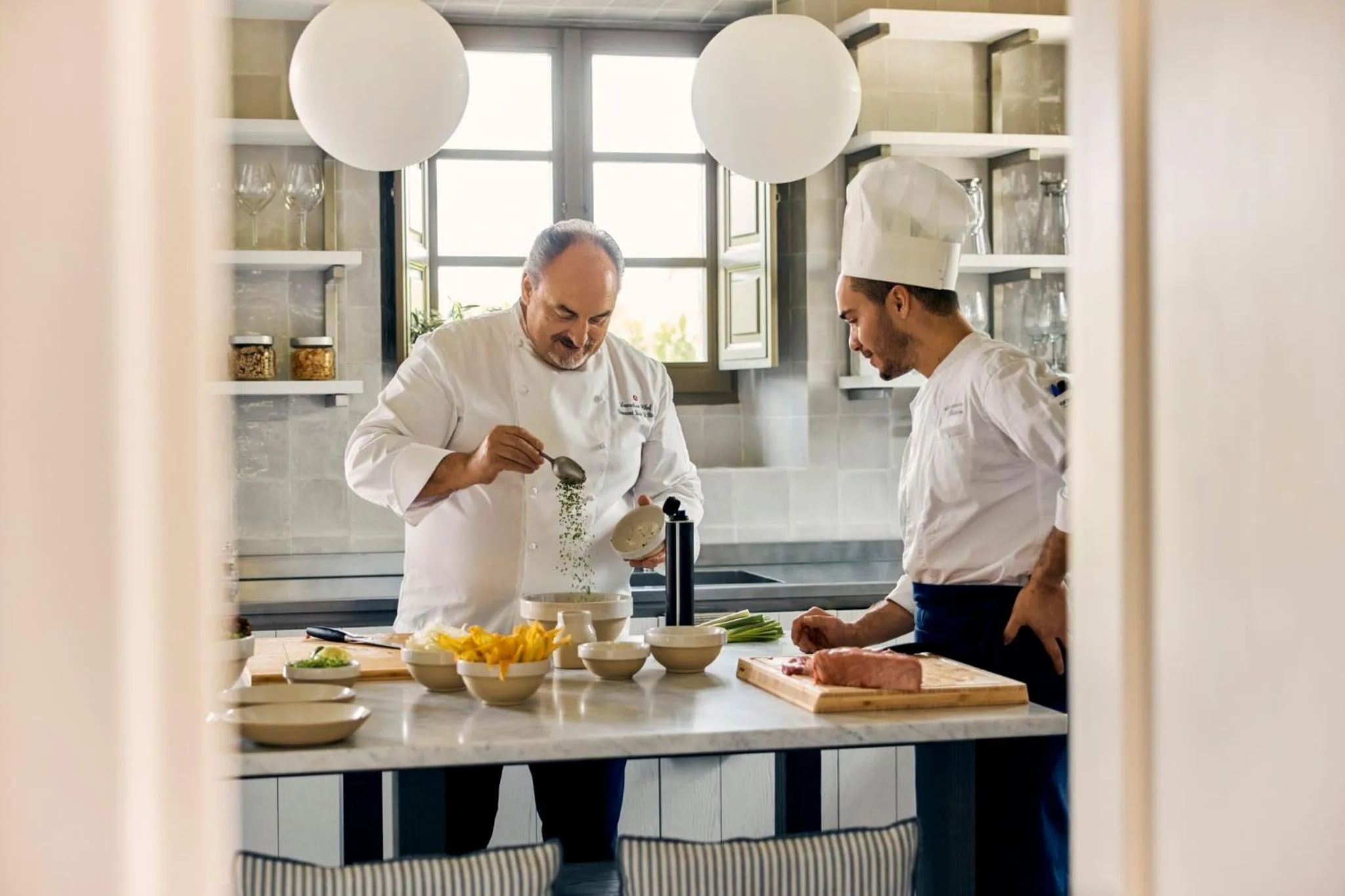 Kitchen or kitchenette in COMO Castello Del Nero