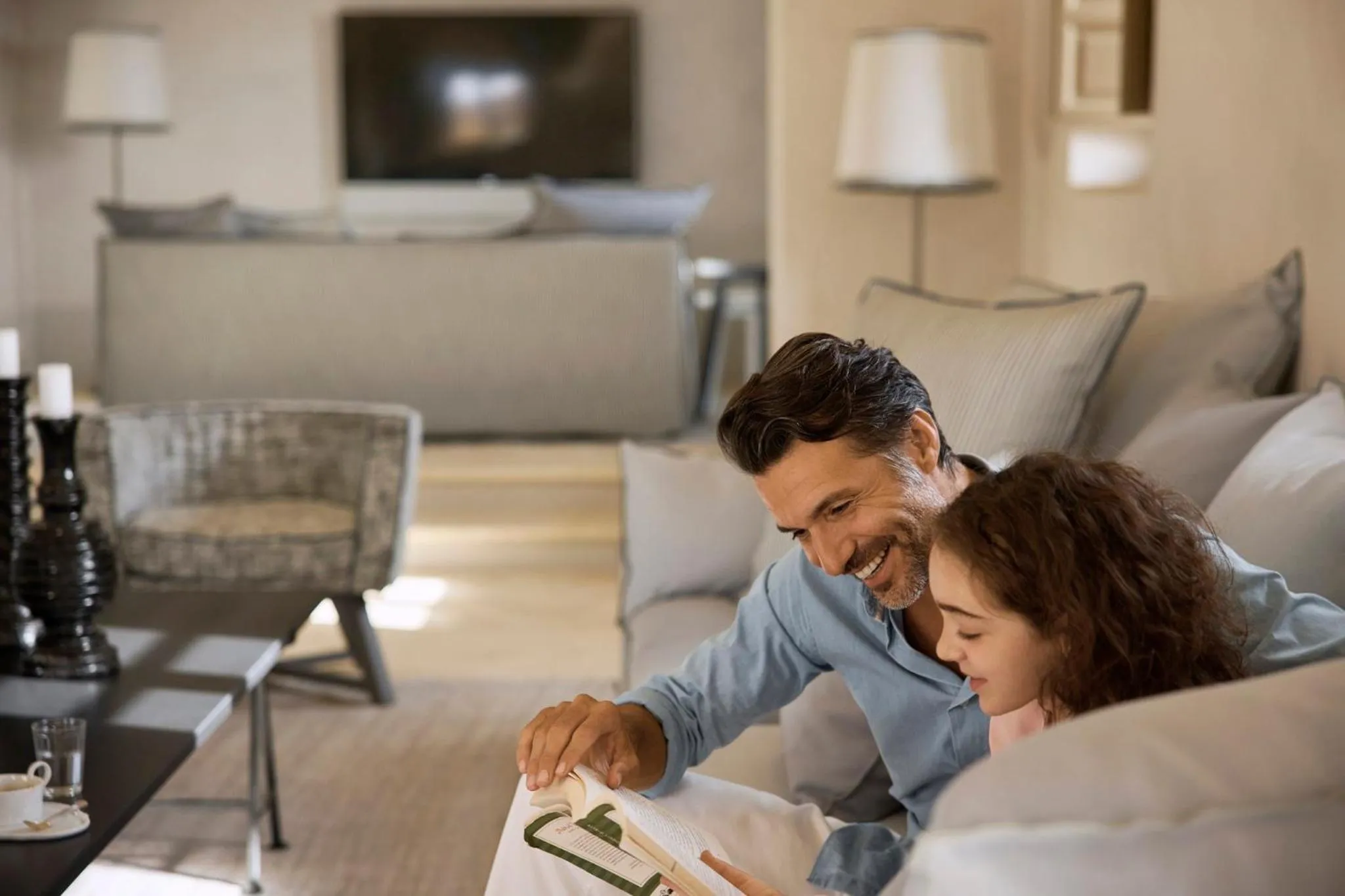 Living room in COMO Castello Del Nero