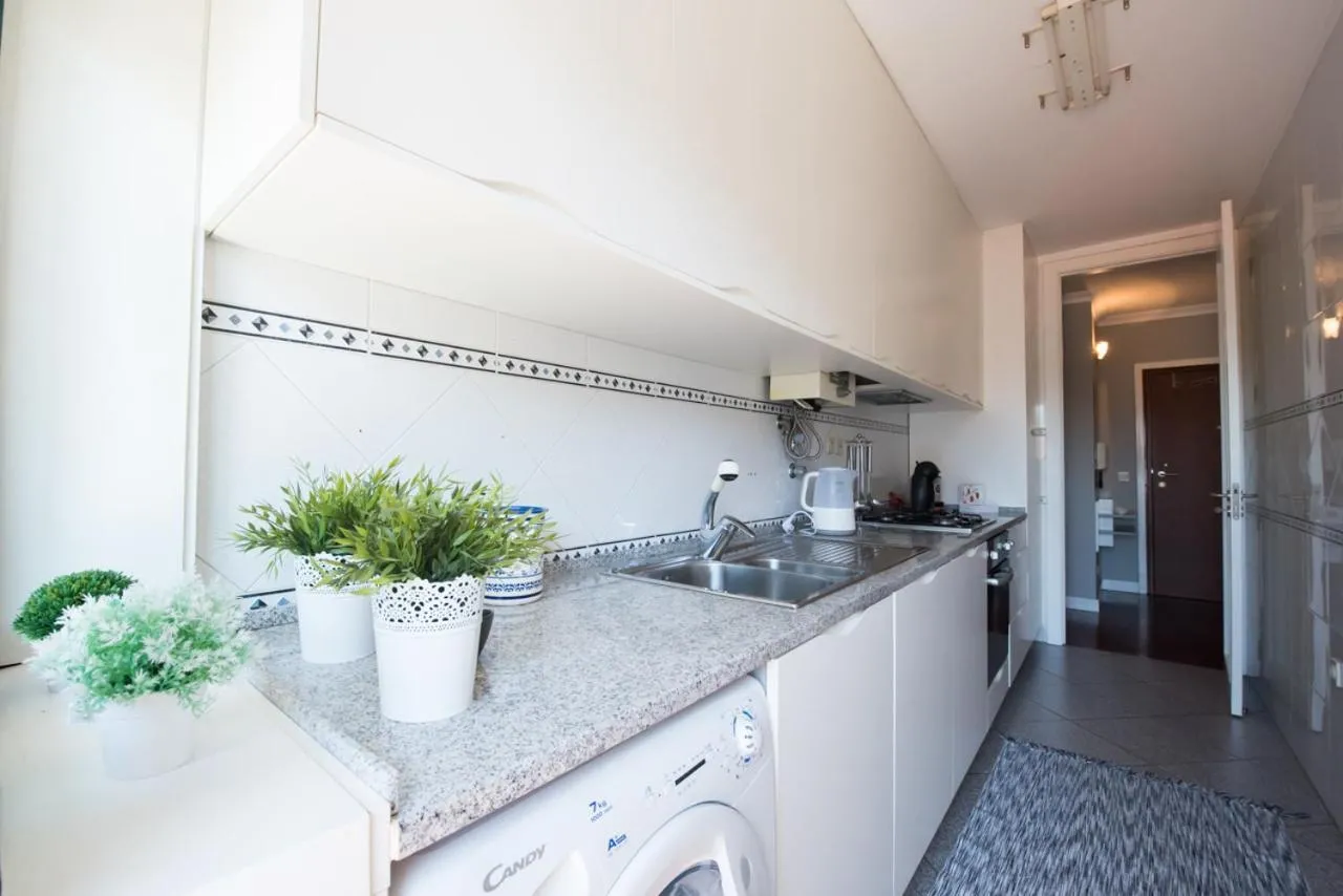 Kitchen or kitchenette in Apartamento Mouzinho de Albuquerque