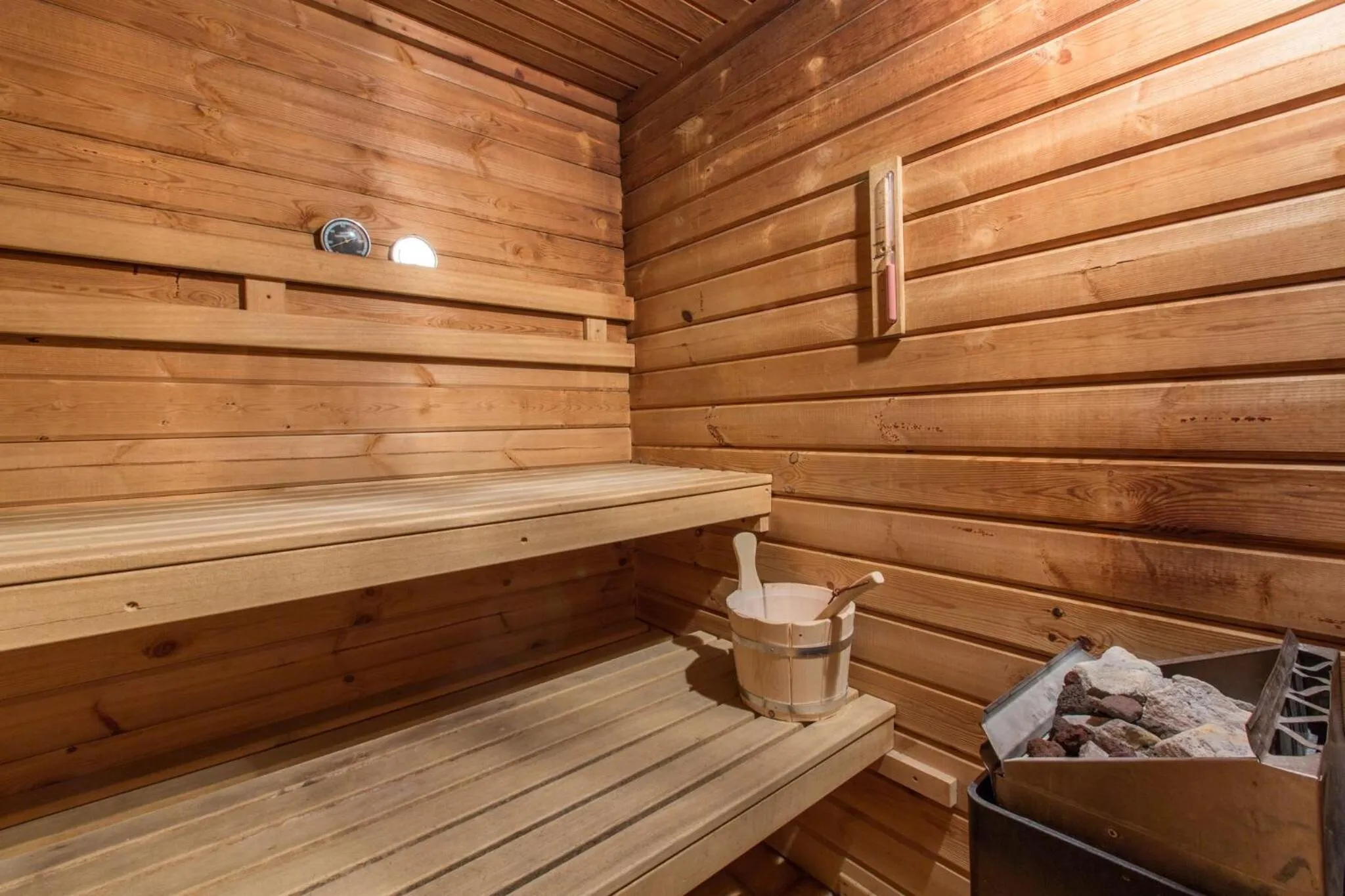 Sauna in Hotel Les Bruyères
