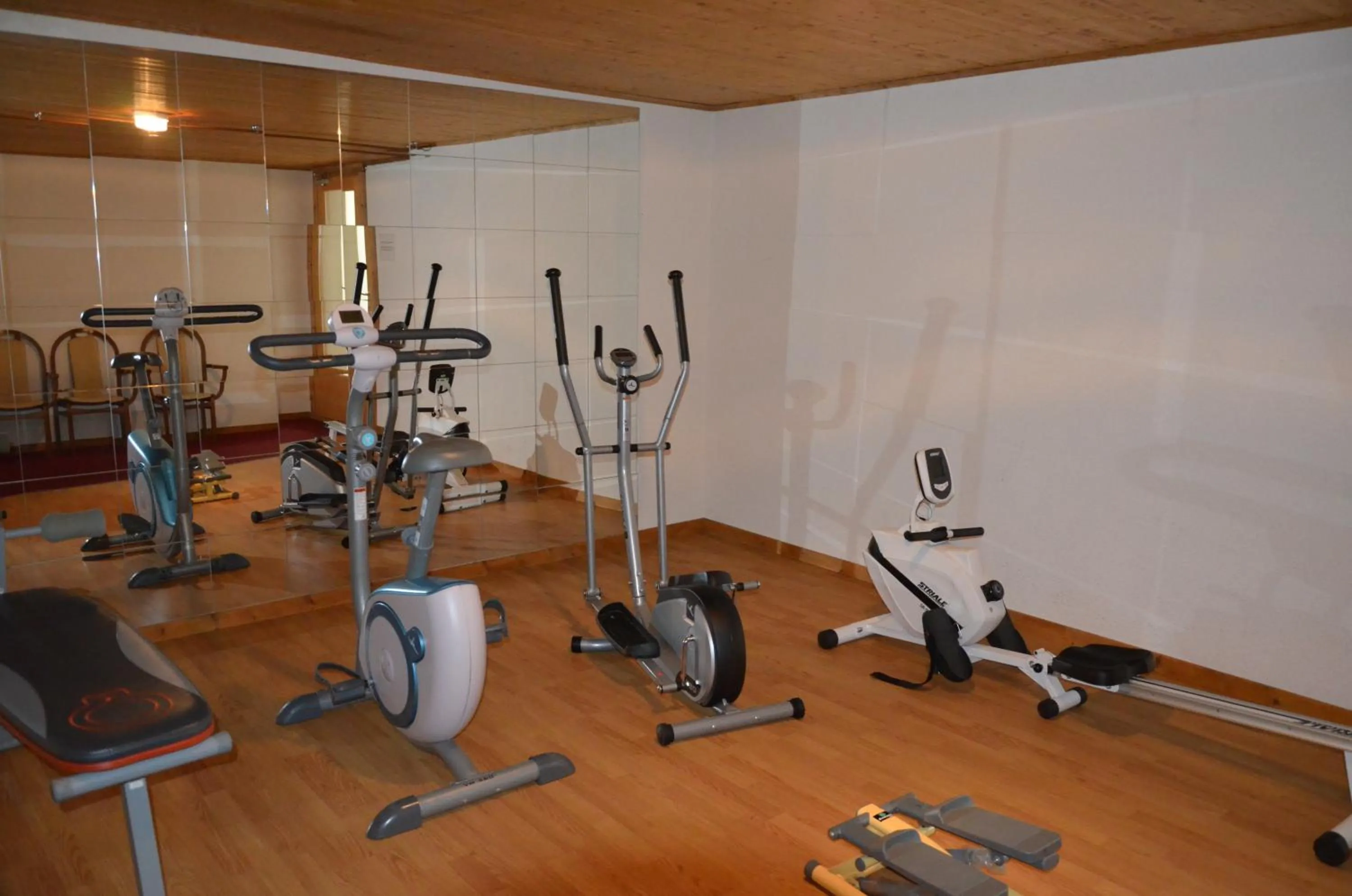 Fitness centre/facilities in Hotel Les Bruyères