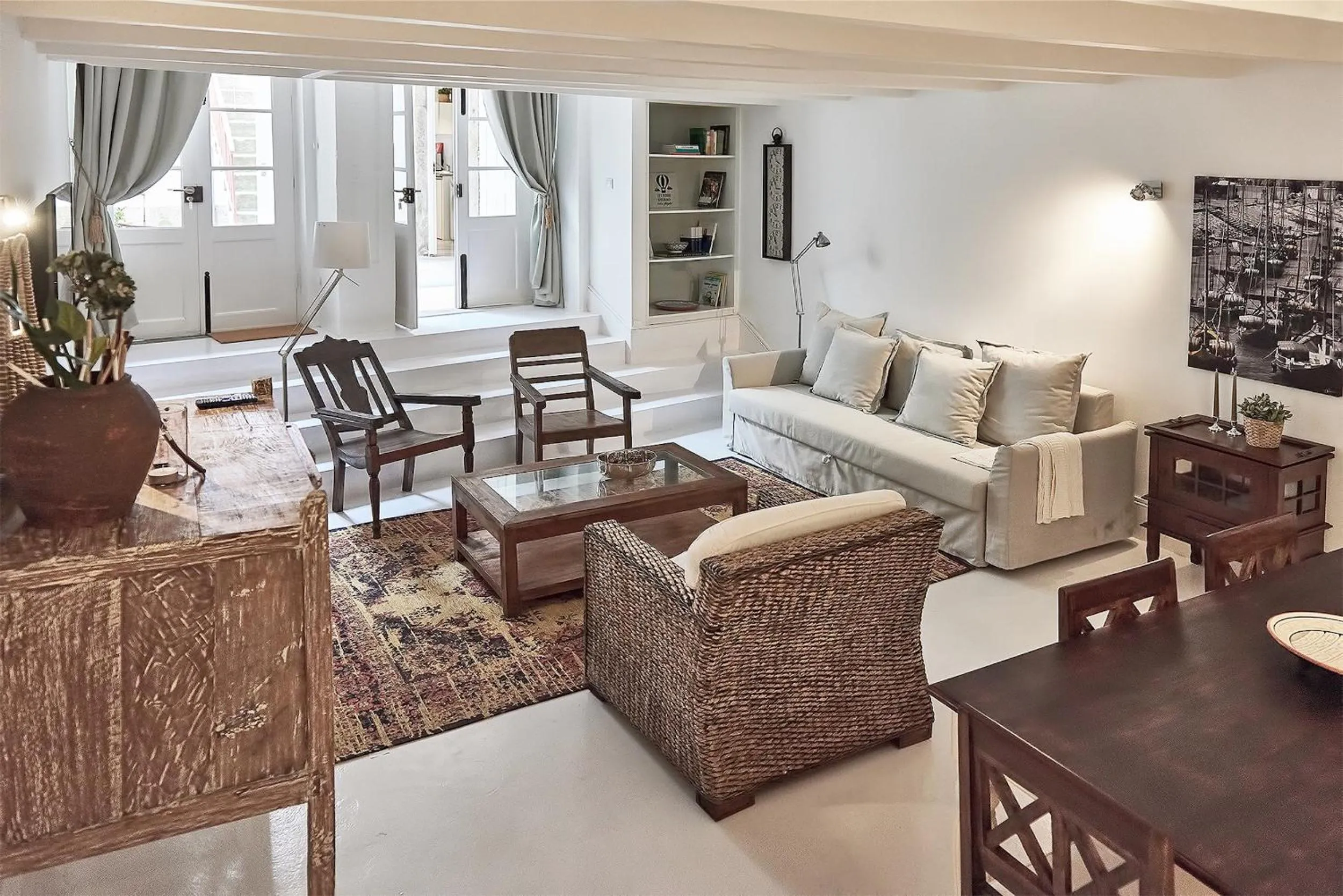 Living room in PortoSense Almada