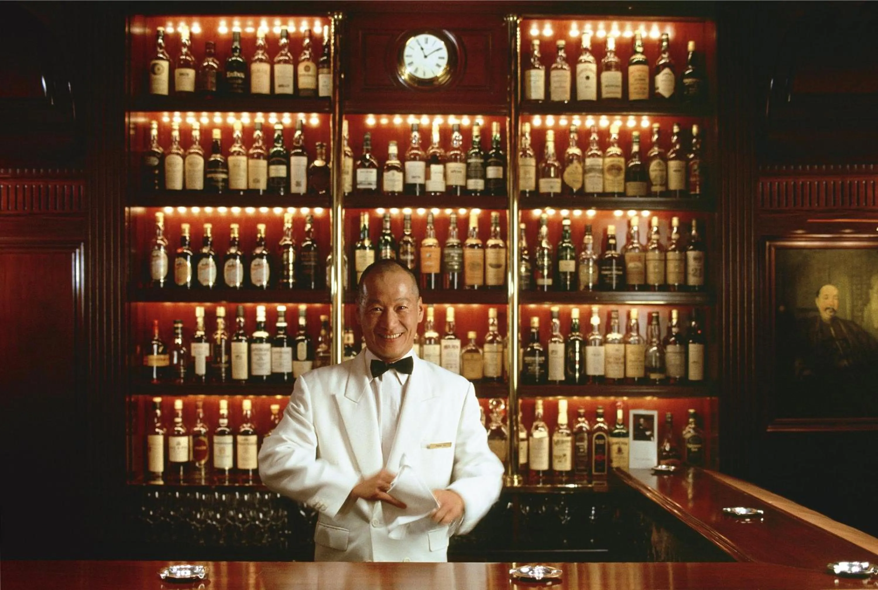 Lounge or bar in Mandarin Oriental, Hong Kong