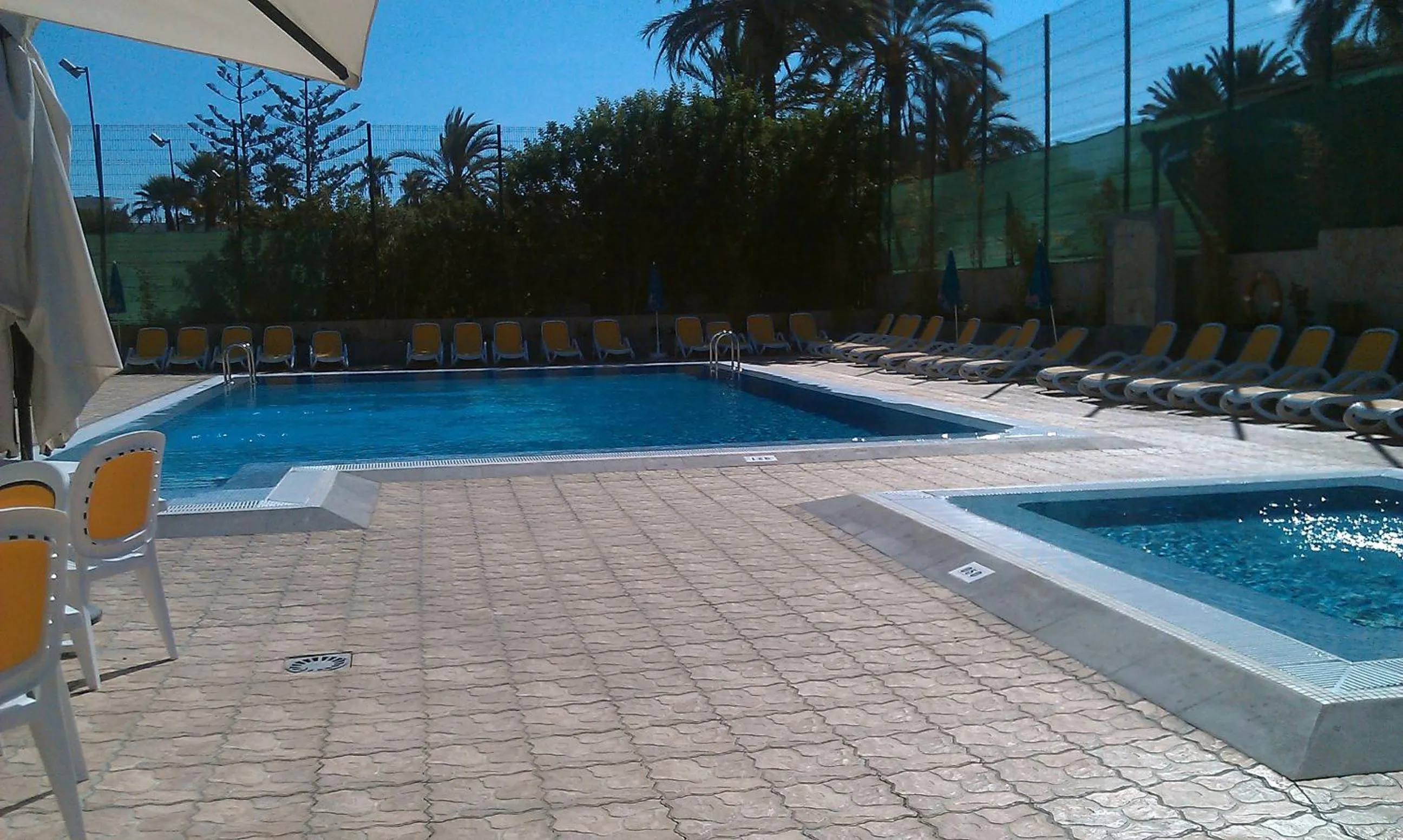 Swimming pool in Bungalows Rebecca Park