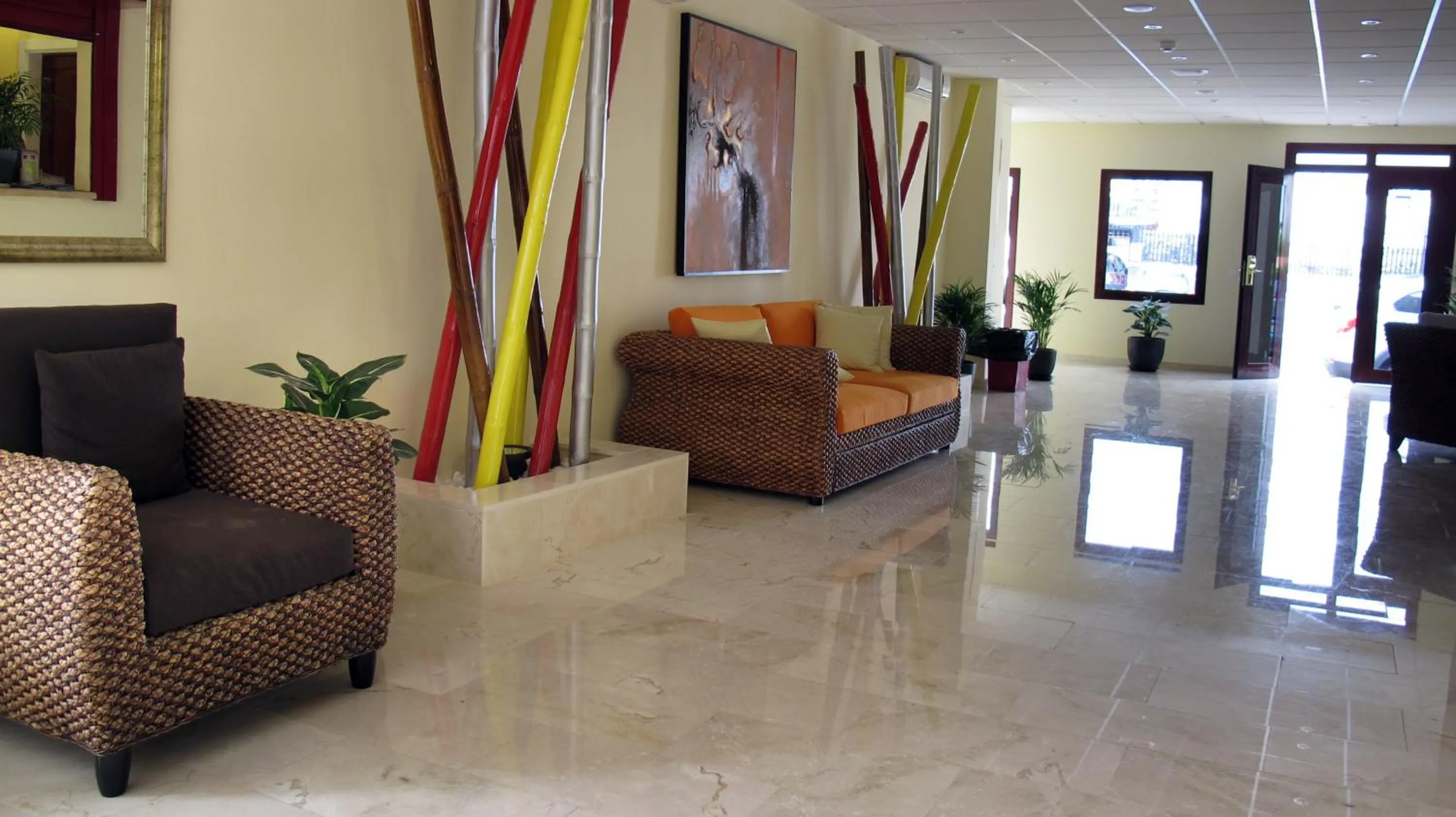 Lobby or reception in Bungalows Rebecca Park