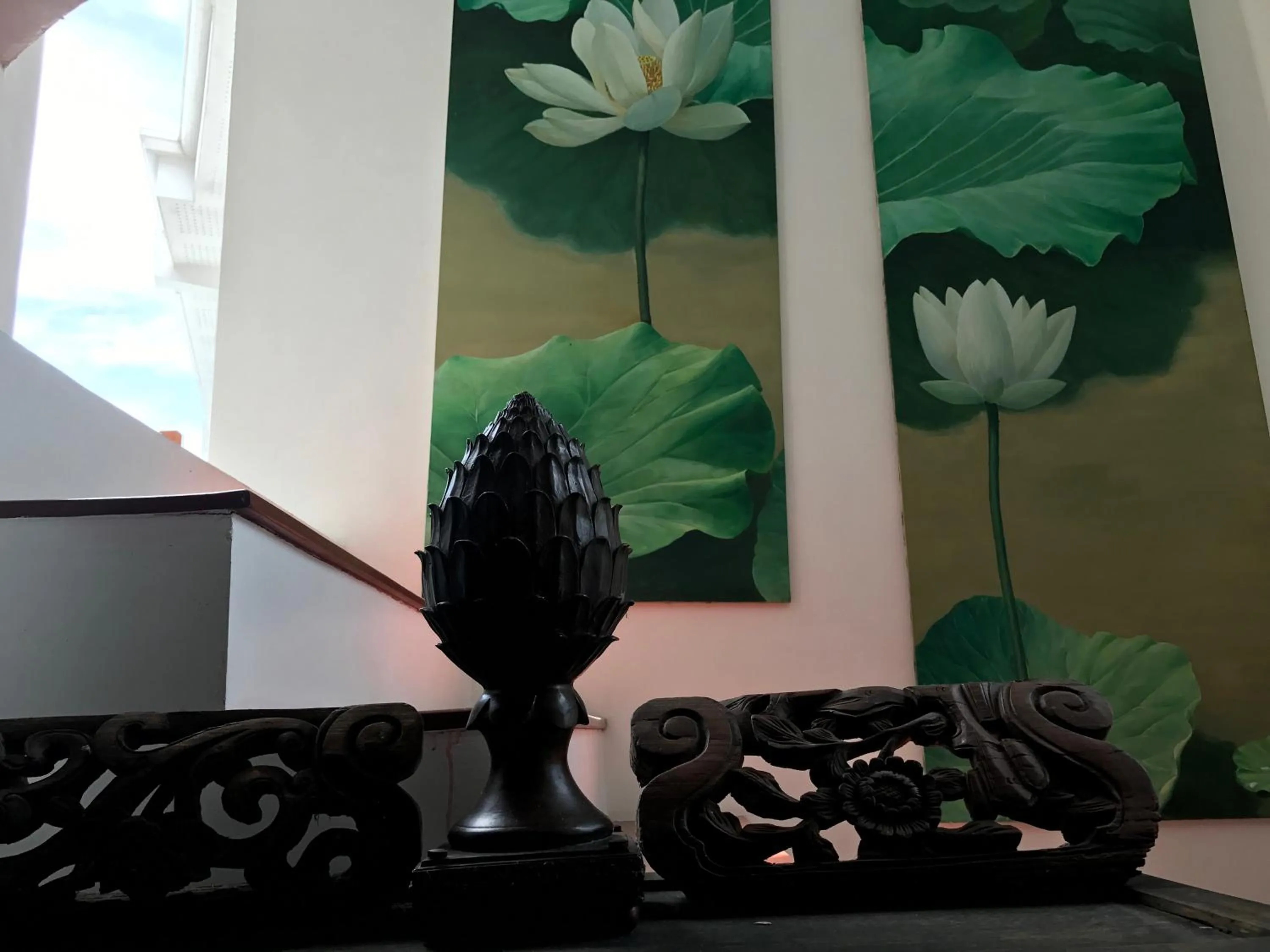 Decorative detail in The Whitehouse by the Sea