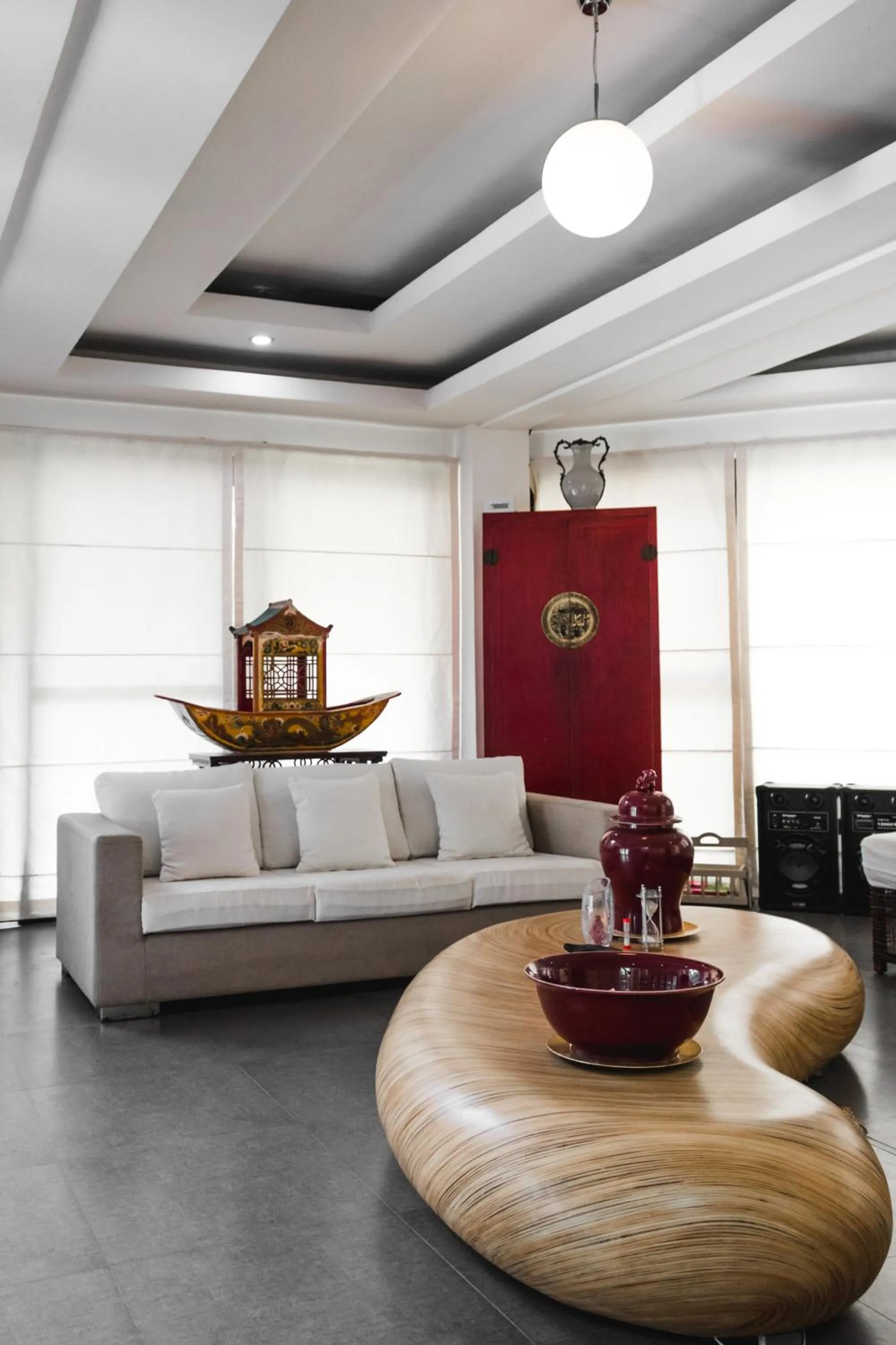 Living room in The Whitehouse by the Sea