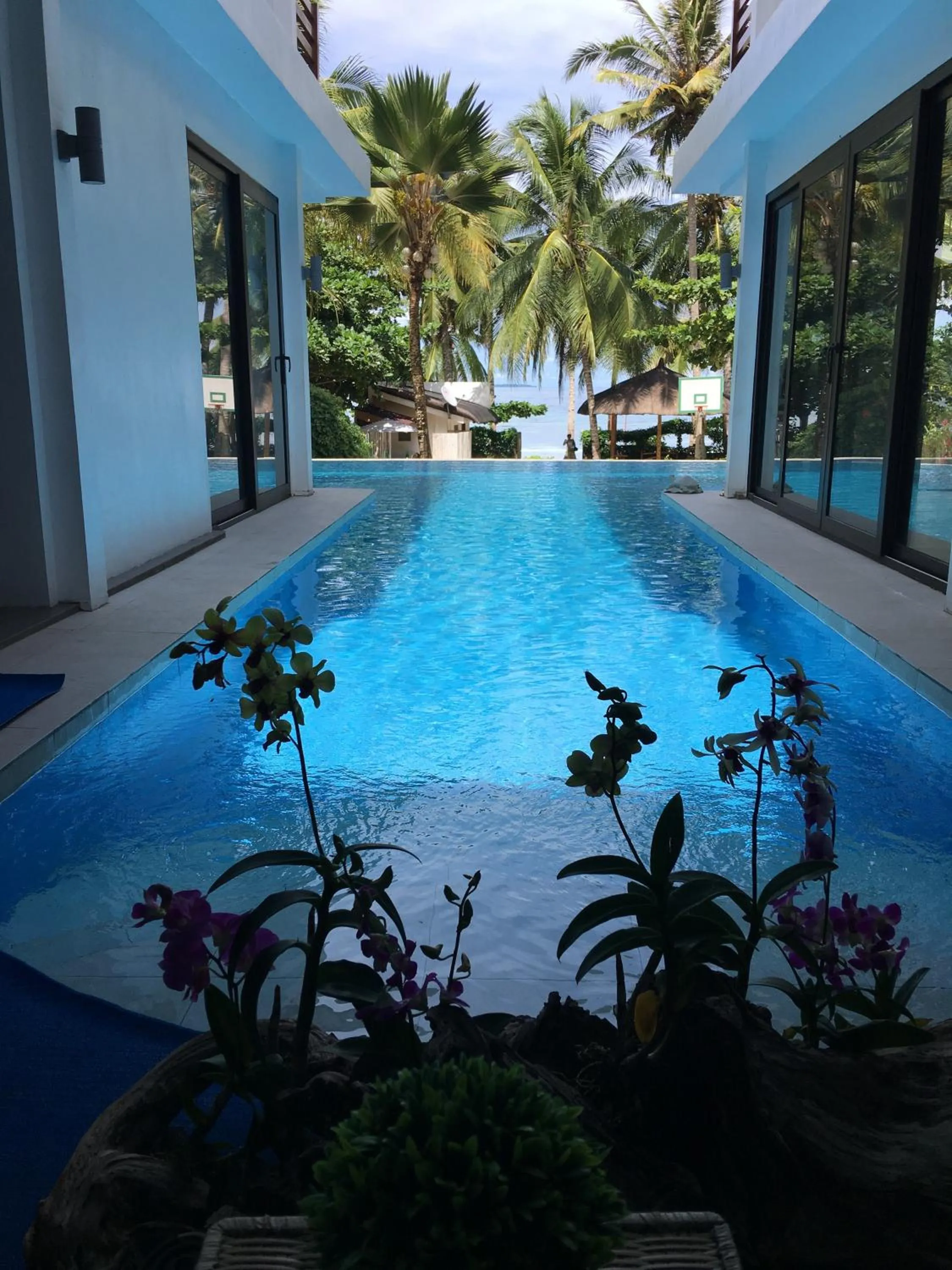 Swimming pool in The Whitehouse by the Sea