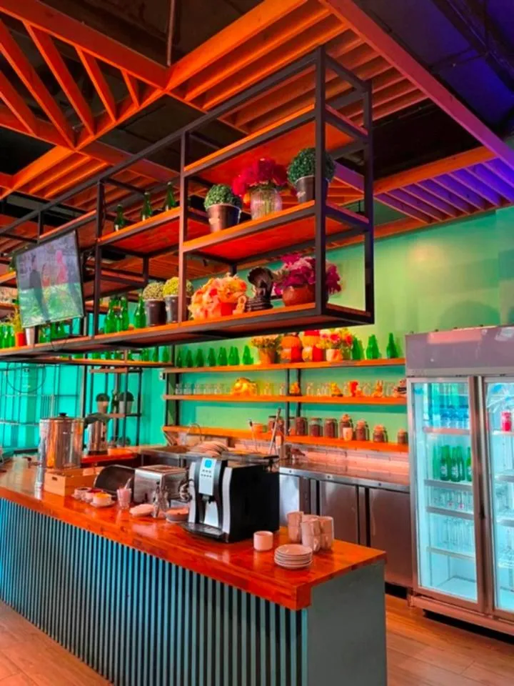 Buffet breakfast in CREW EXPRESS Hotel