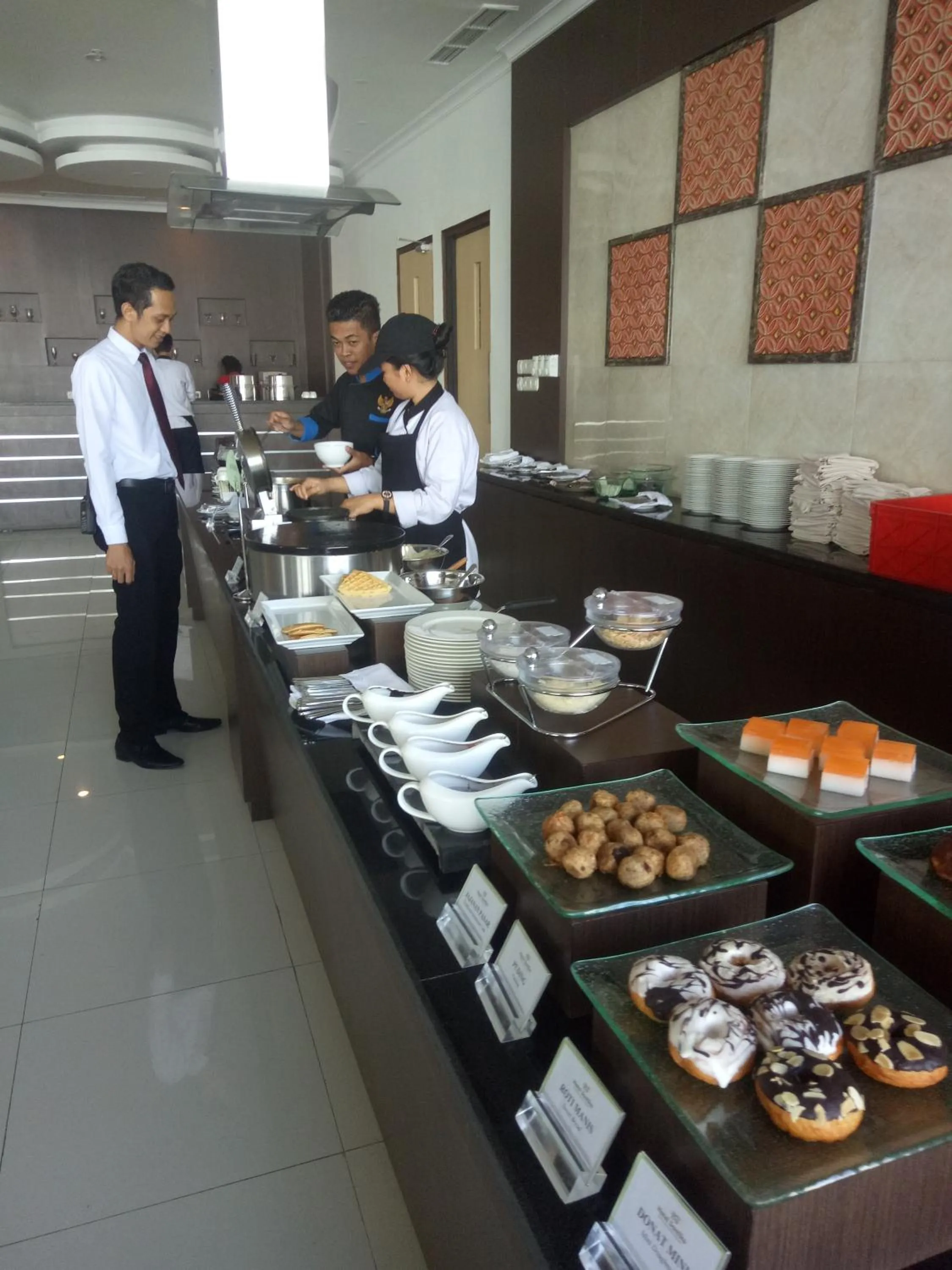Breakfast in Hotel Santika Luwuk - Sulawesi Tengah