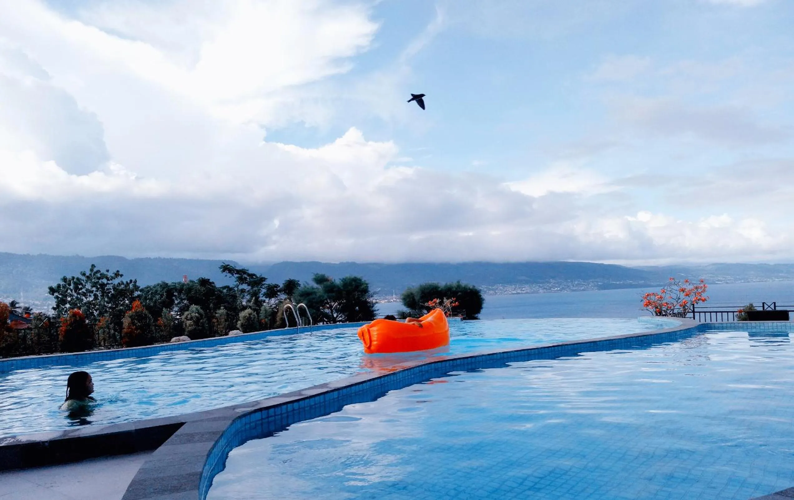 Swimming pool in Hotel Santika Luwuk - Sulawesi Tengah