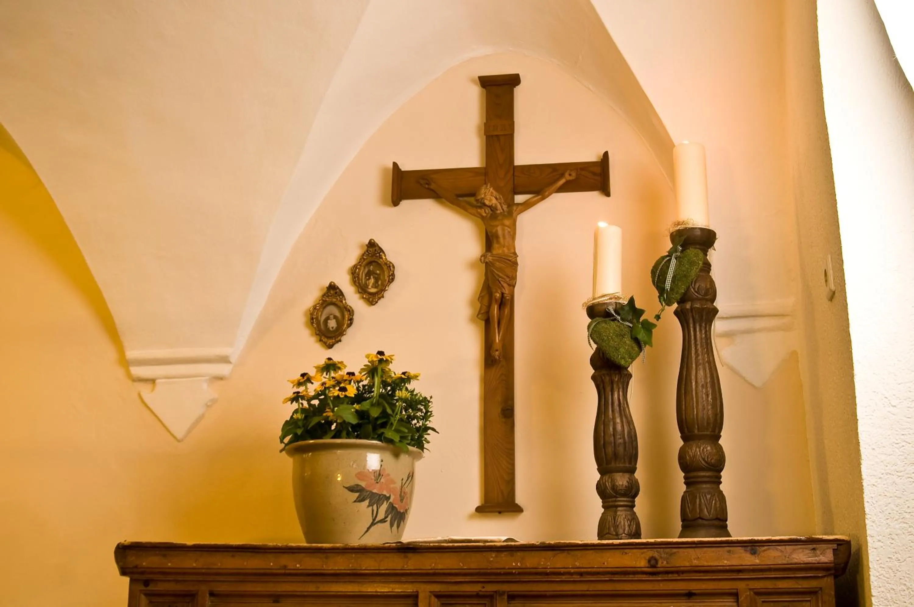 Decorative detail in Hotel Zum Hirschen