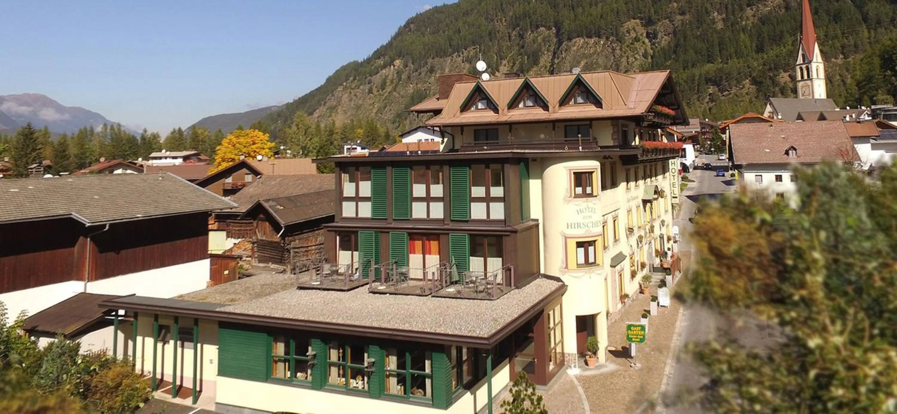 Bird's eye view in Hotel Zum Hirschen