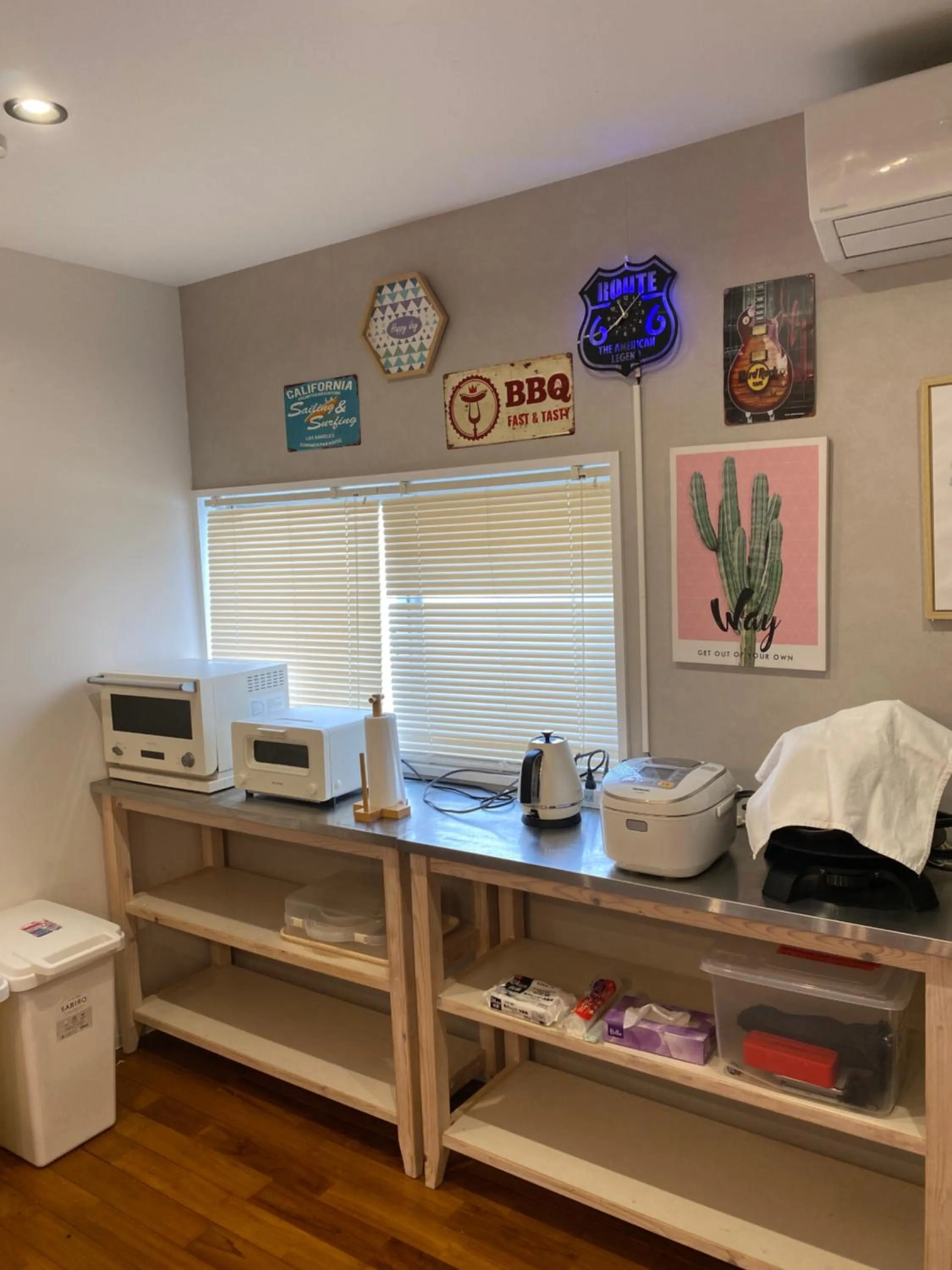 kitchen in Hotel YANBARUNIA Nago