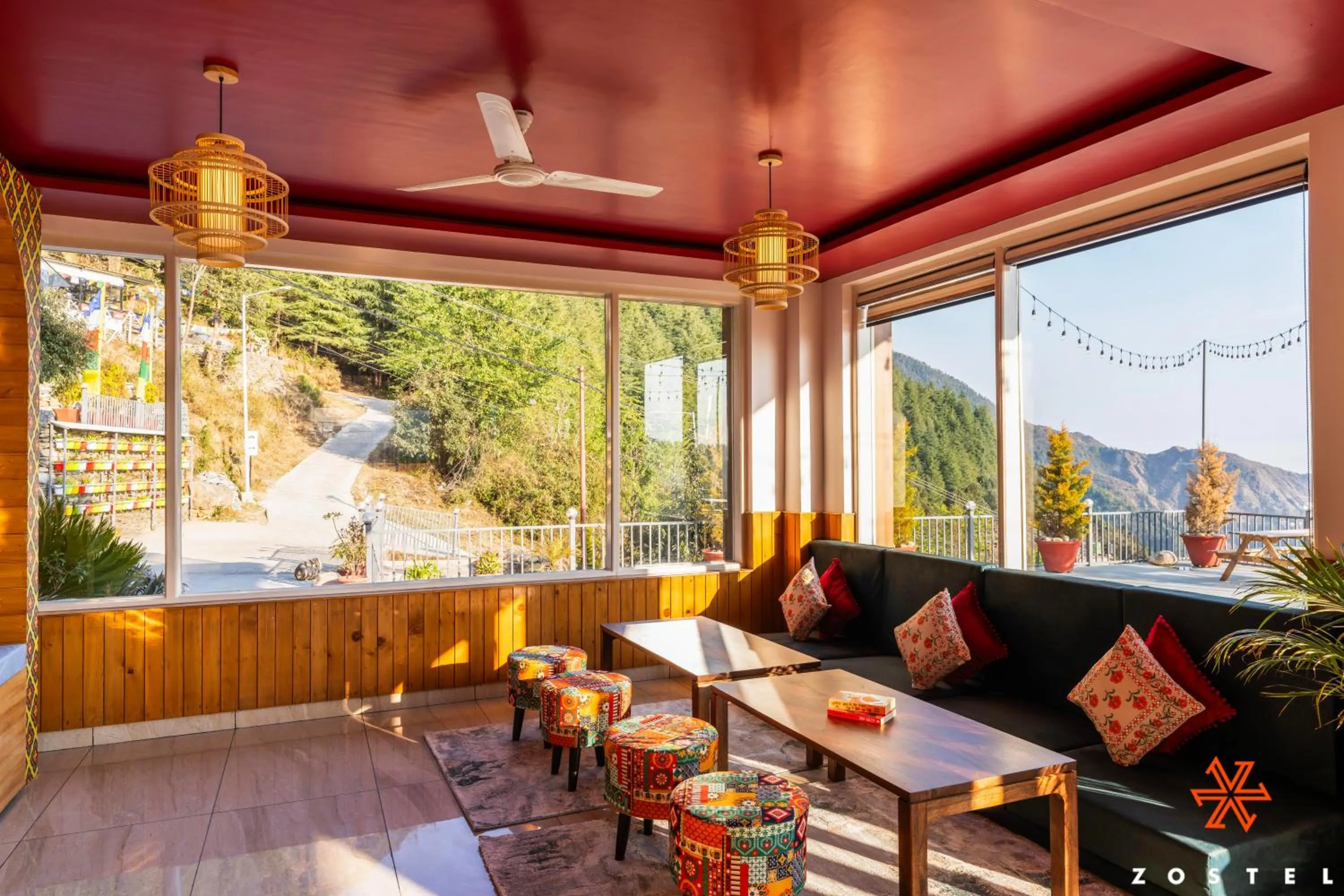 Day in Zostel Dharamkot