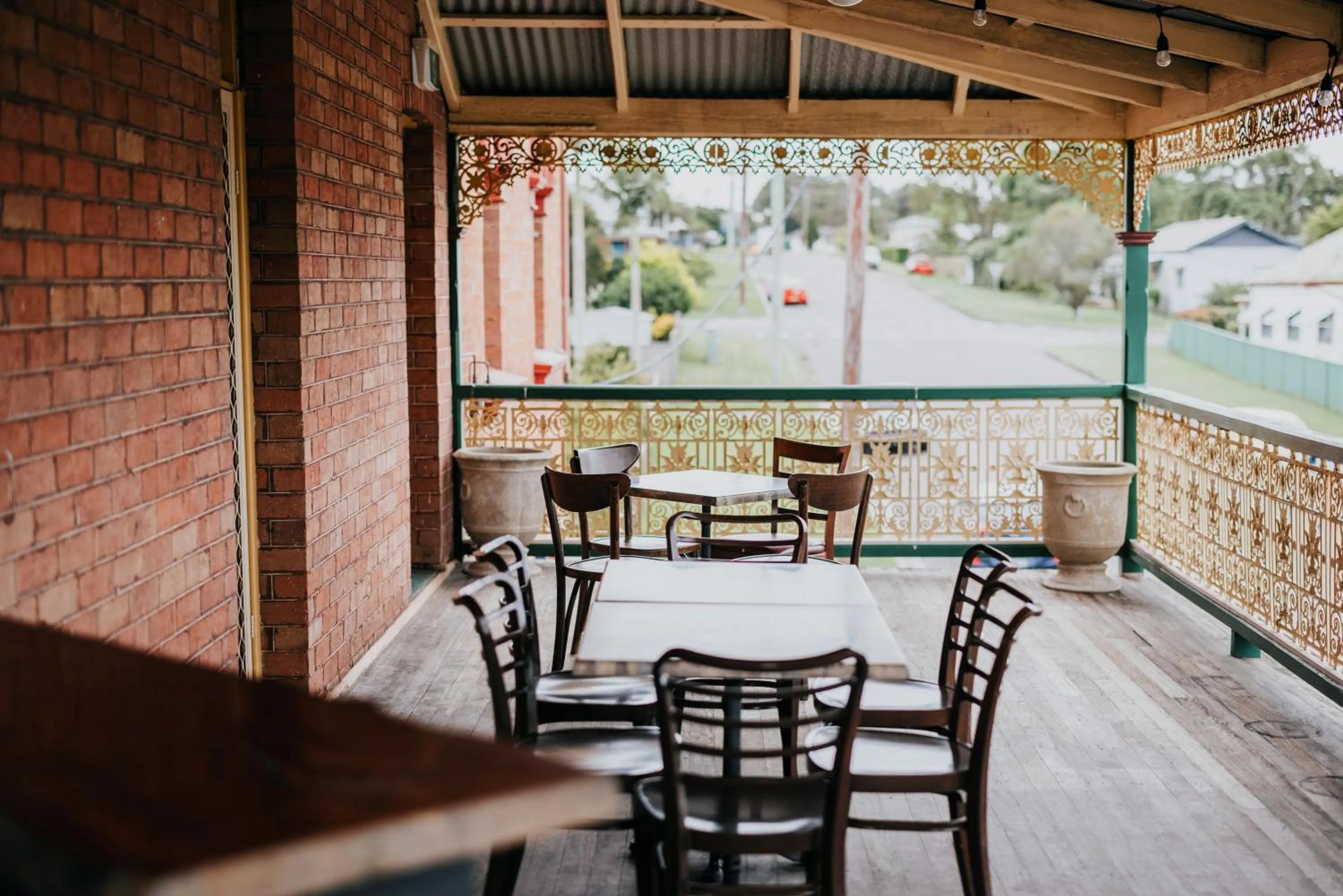 Balcony/Terrace in Holmesville Hotel