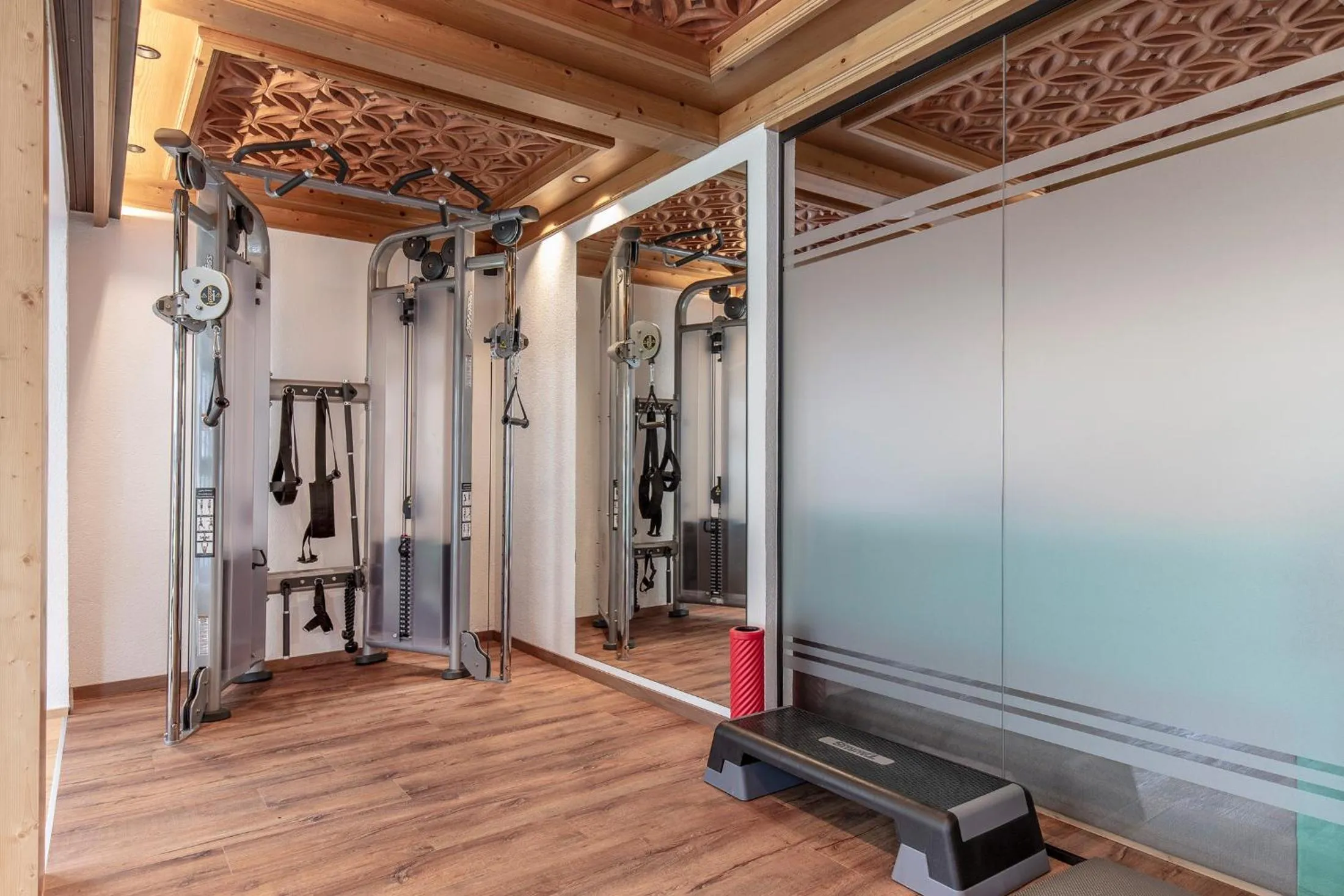 Fitness centre/facilities in Hotel Hubertus