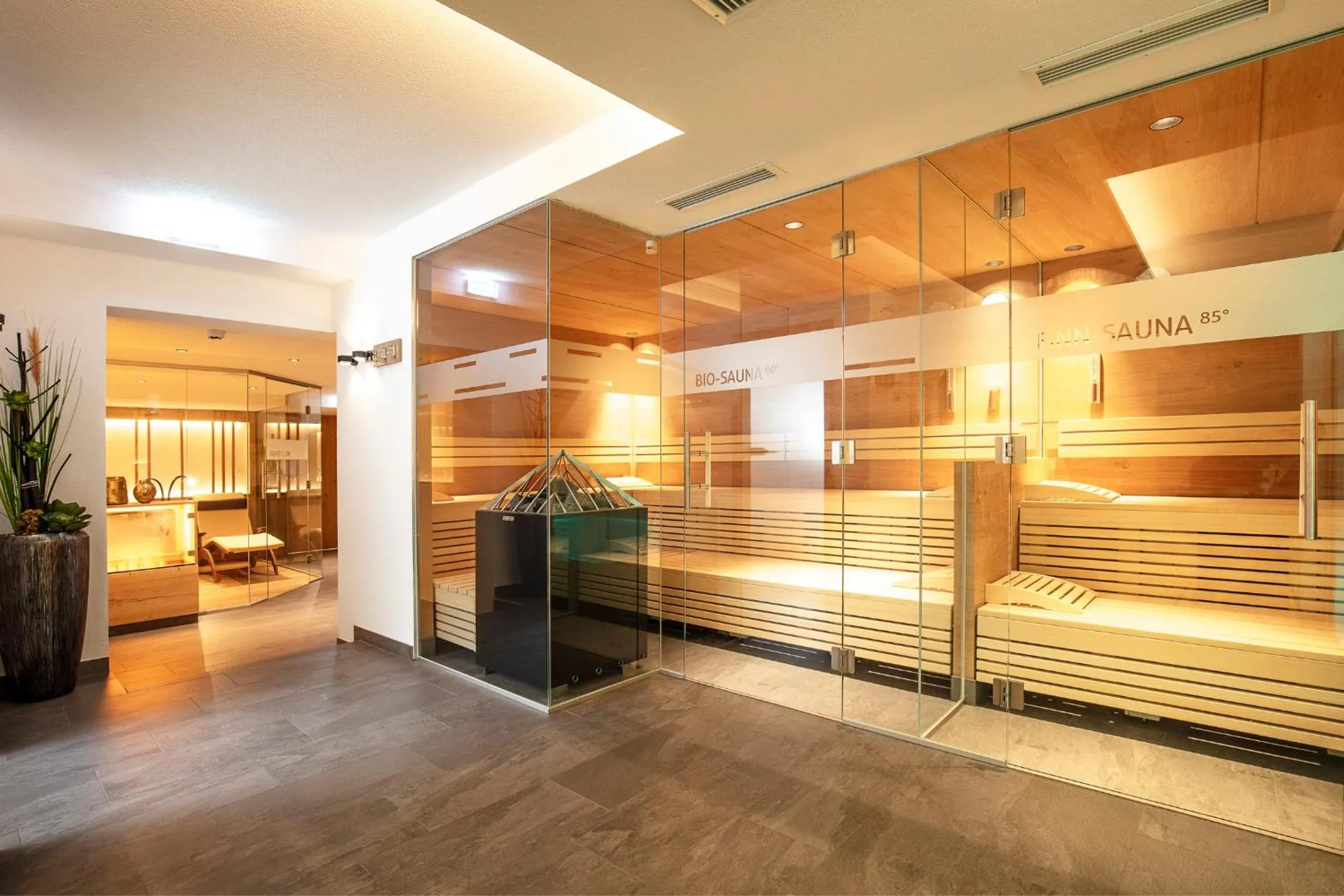 Sauna in Hotel Hubertus